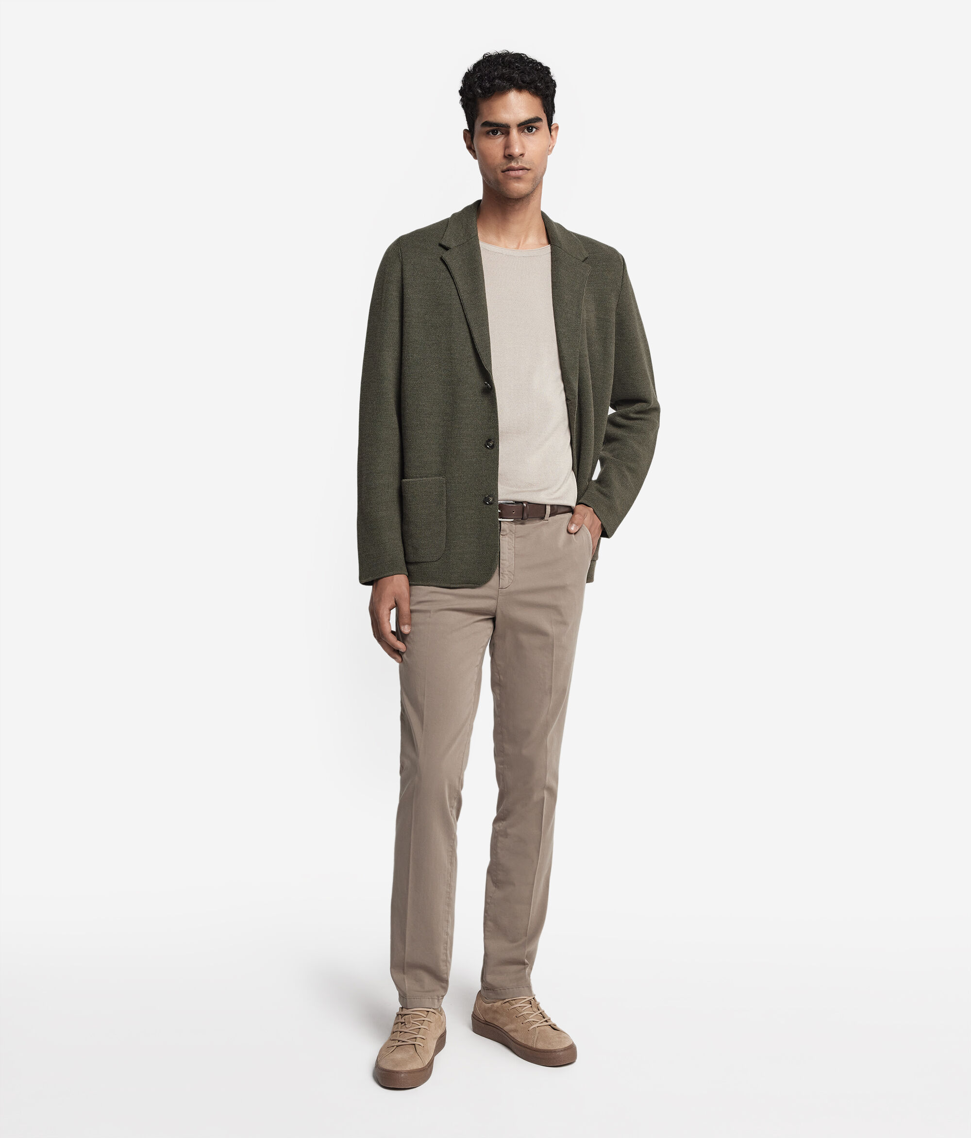 Veste en piqué