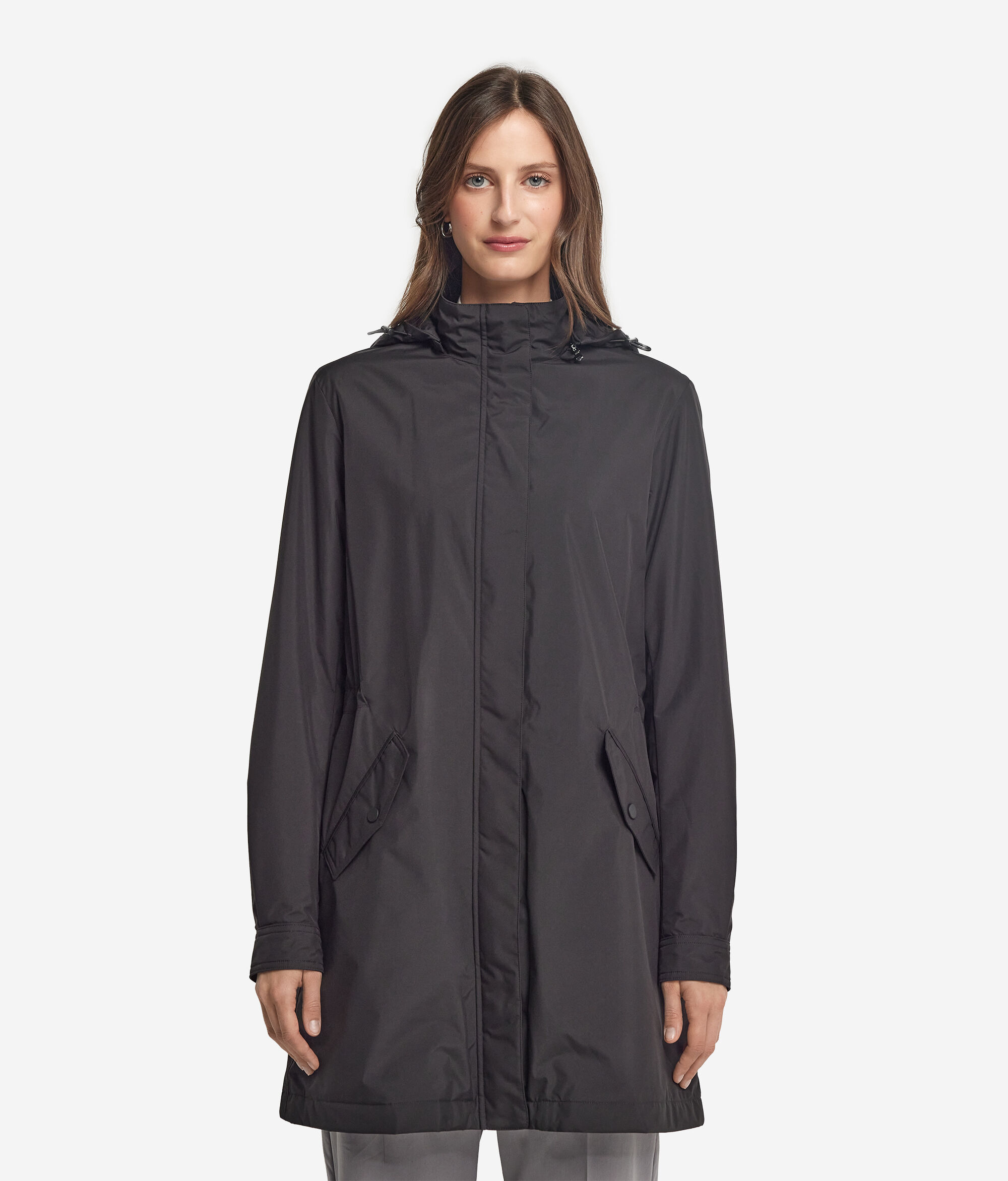 Funktionsjacke mit Tunnelzug