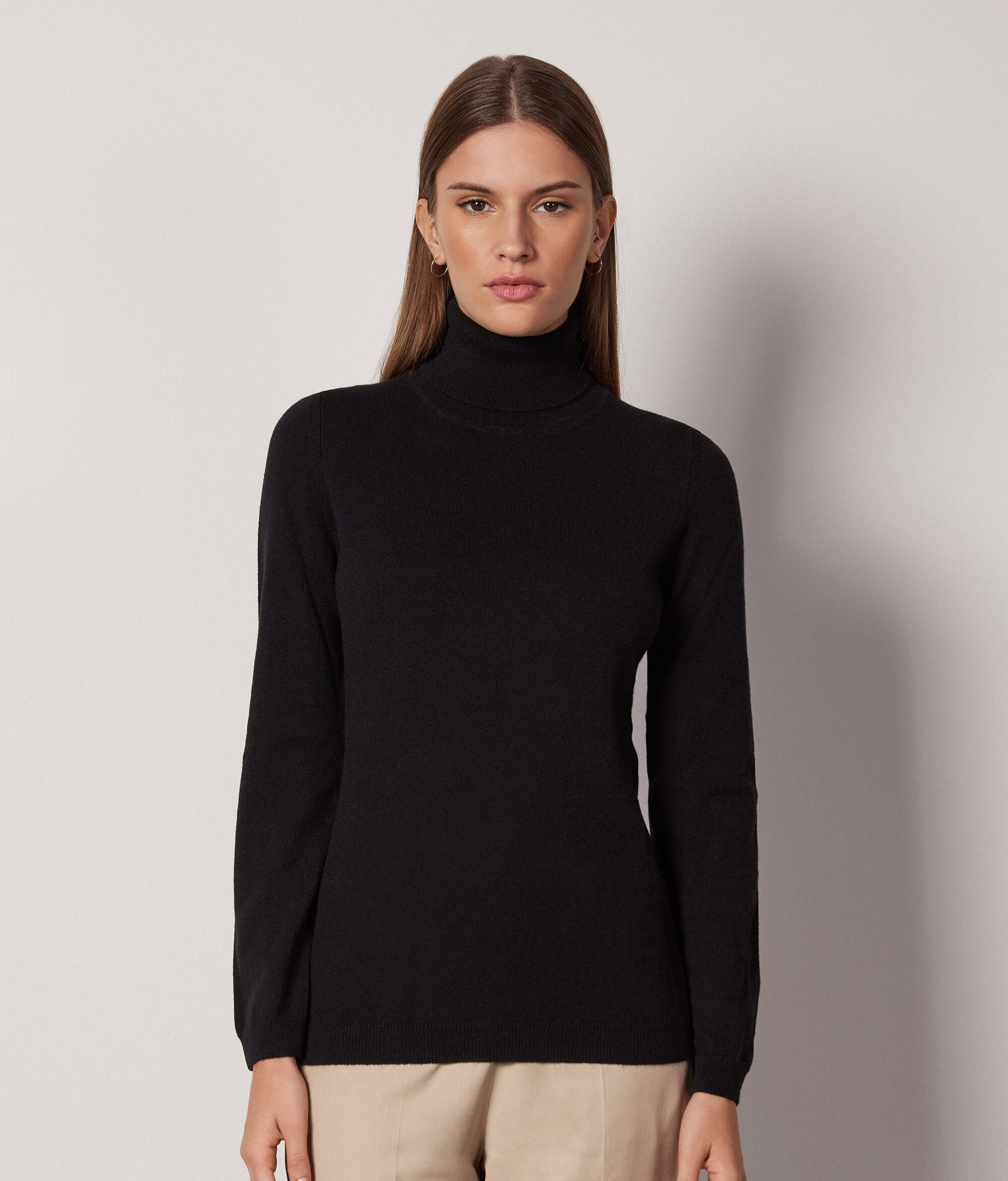 Ultrasoft Cashmere Turtleneck Jumper