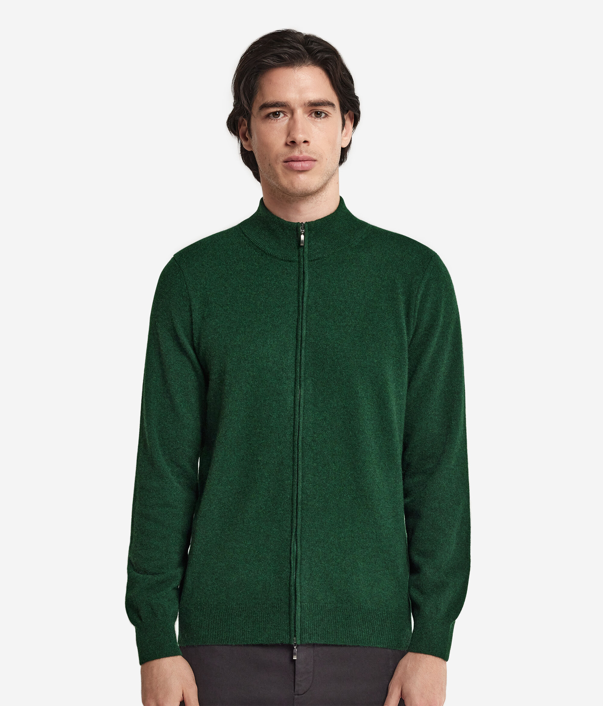 Càrdigan amb cremallera sencera de Cashmere Ultrasoft
