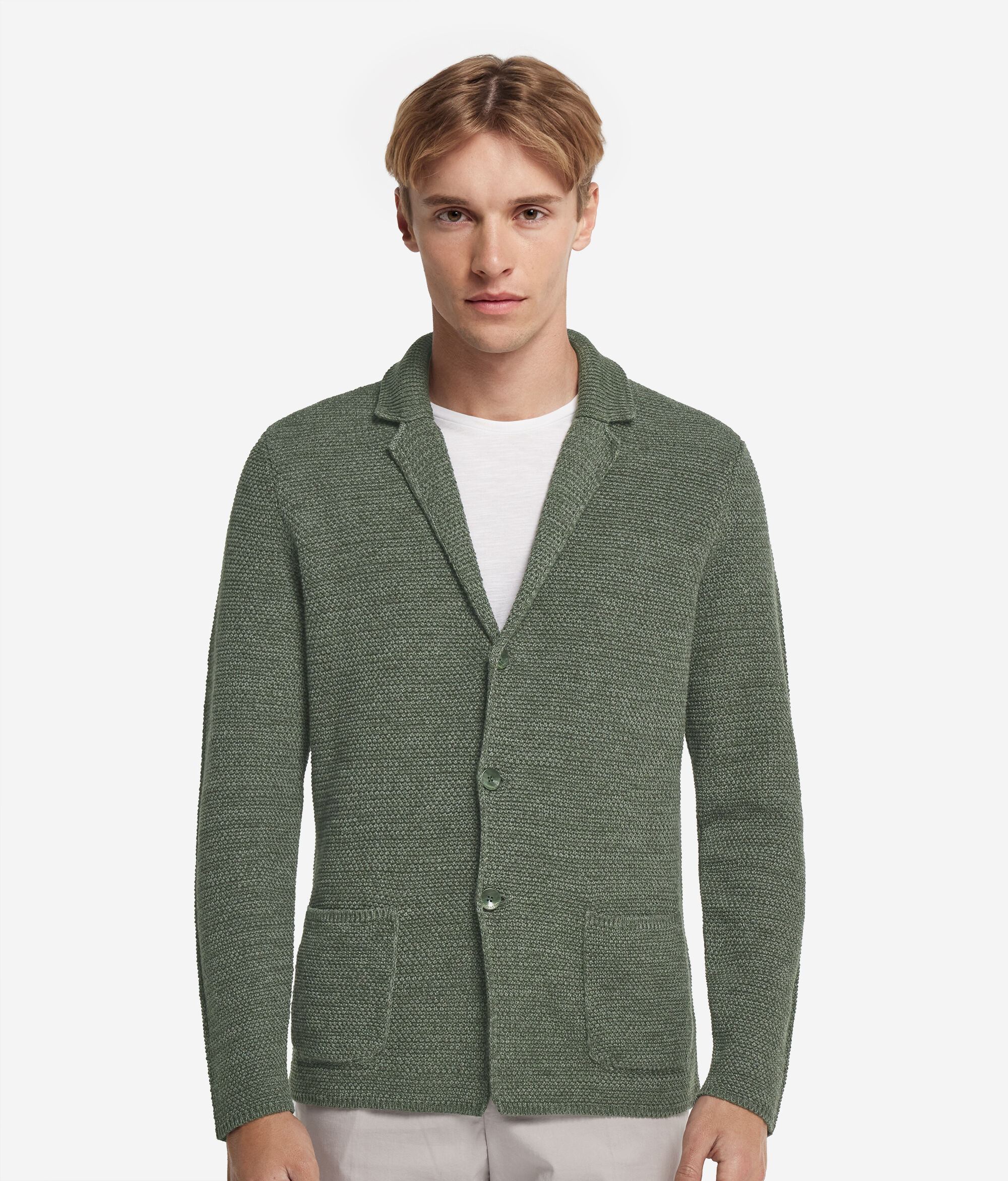Blazer mit Knötchenmuster