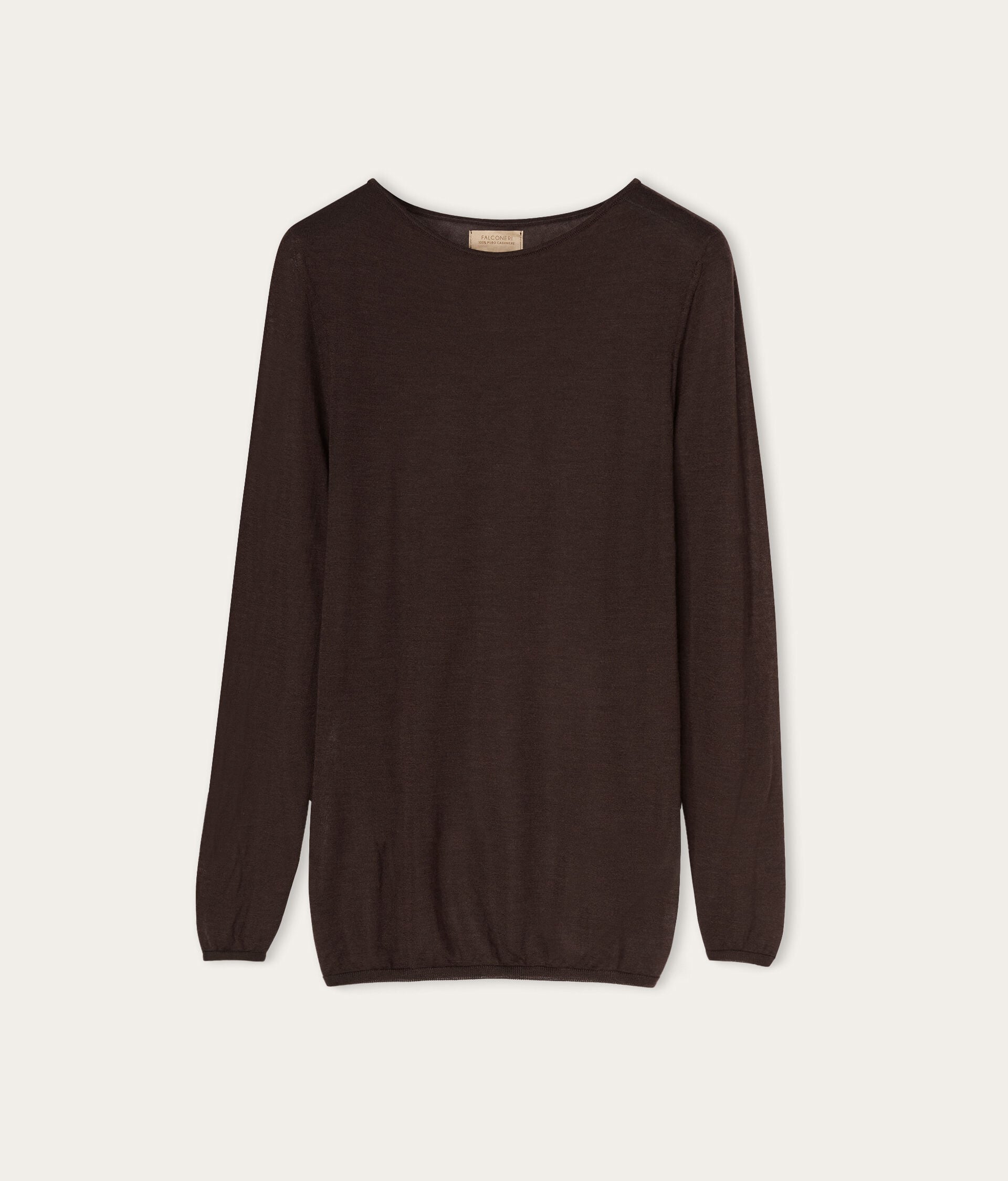 Tričko s lodičkovým výstřihem z Cashmere Airfine