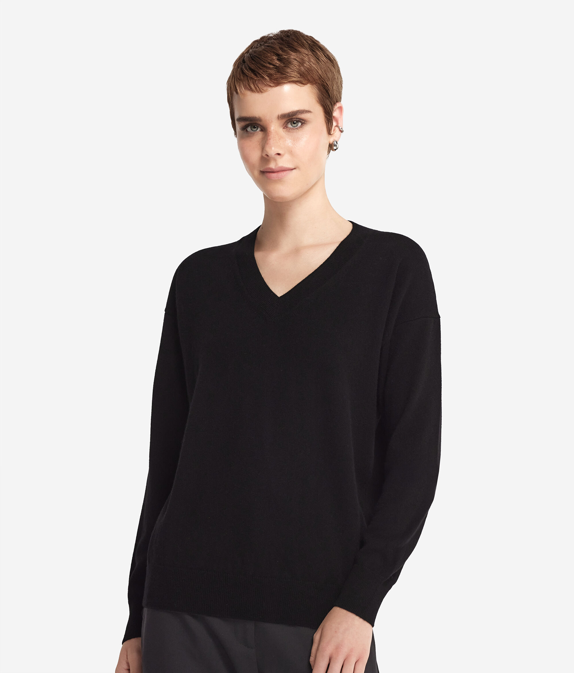 Ultrasoft Cashmere V-Neck Sweater