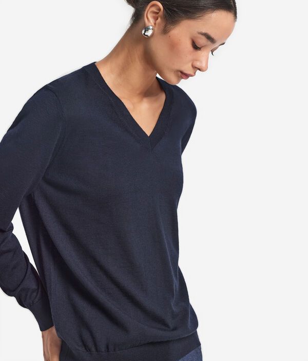 Пуловер из ультратонкого кашемира