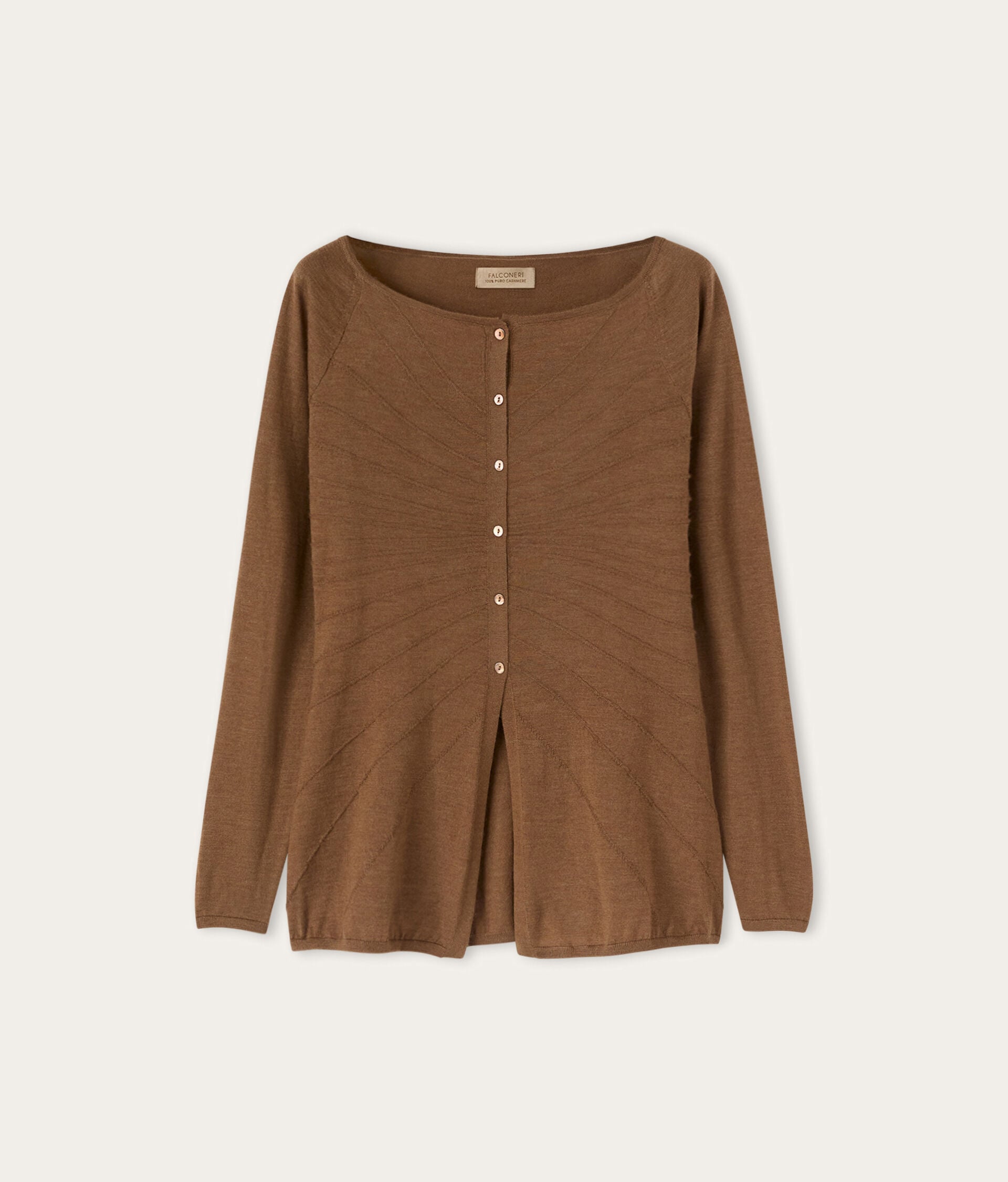 Golfino punto stella in cashmere