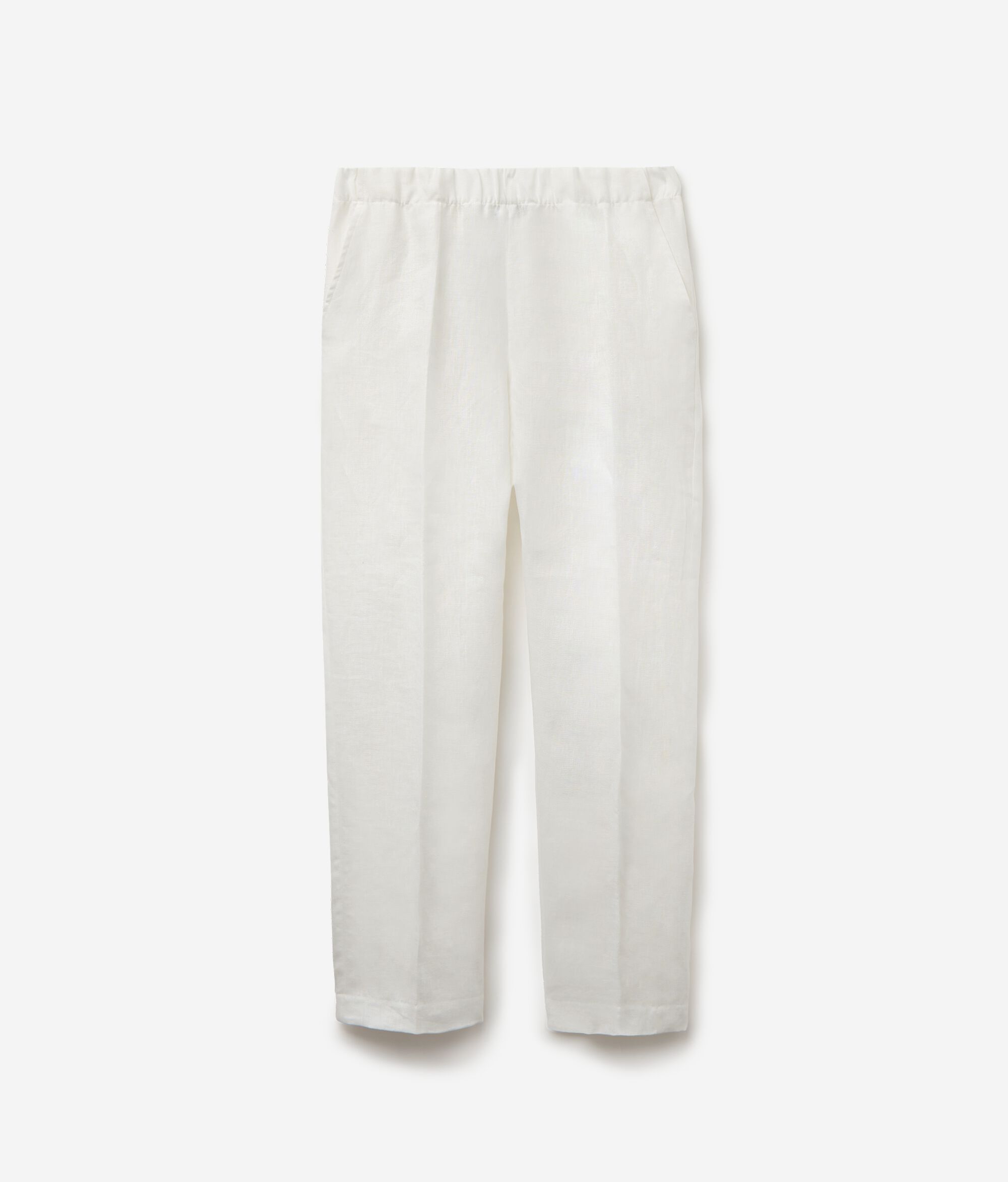 Pantalons de tub de lli