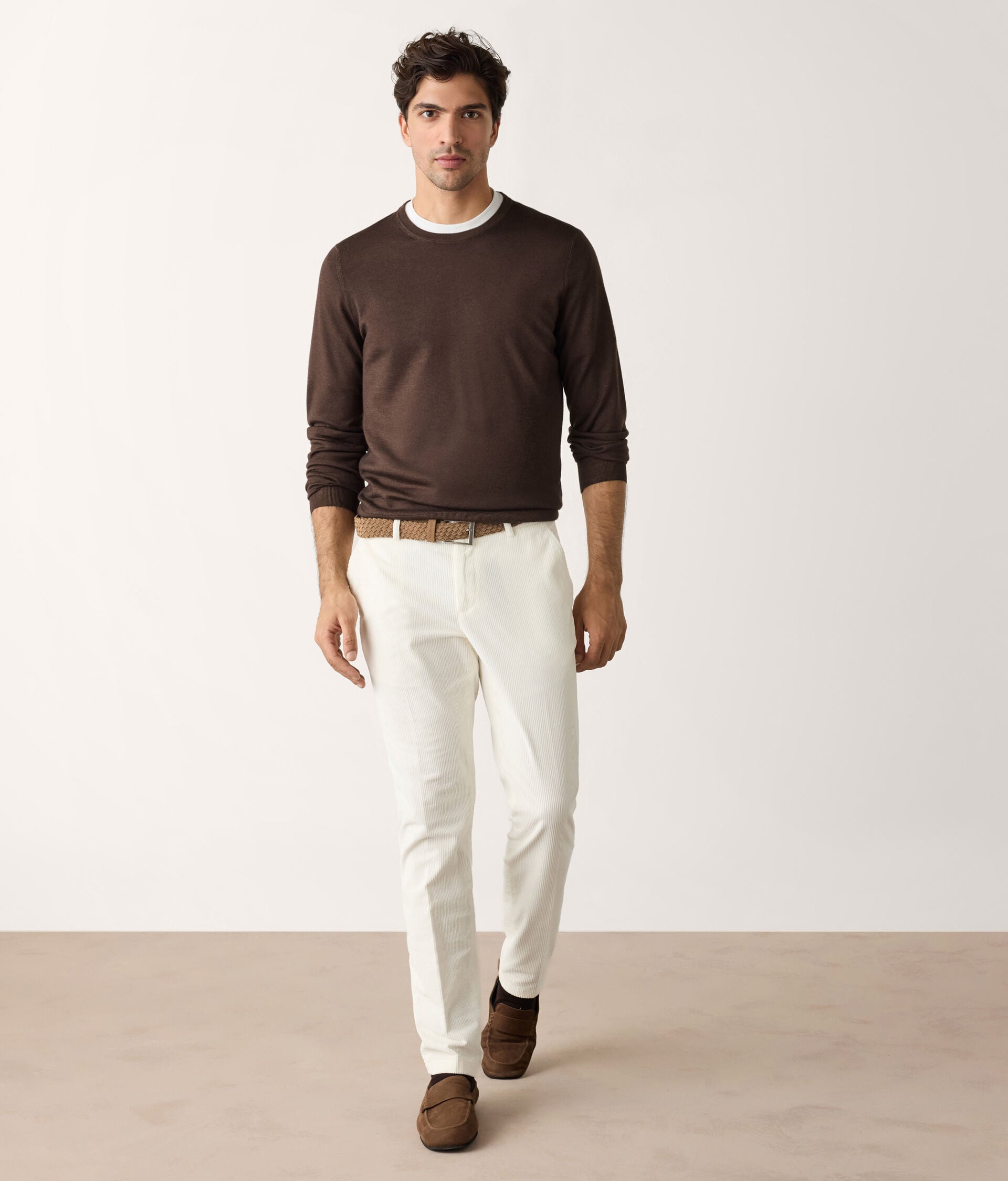 Jersei de coll rodó de Cashmere Ultrafine