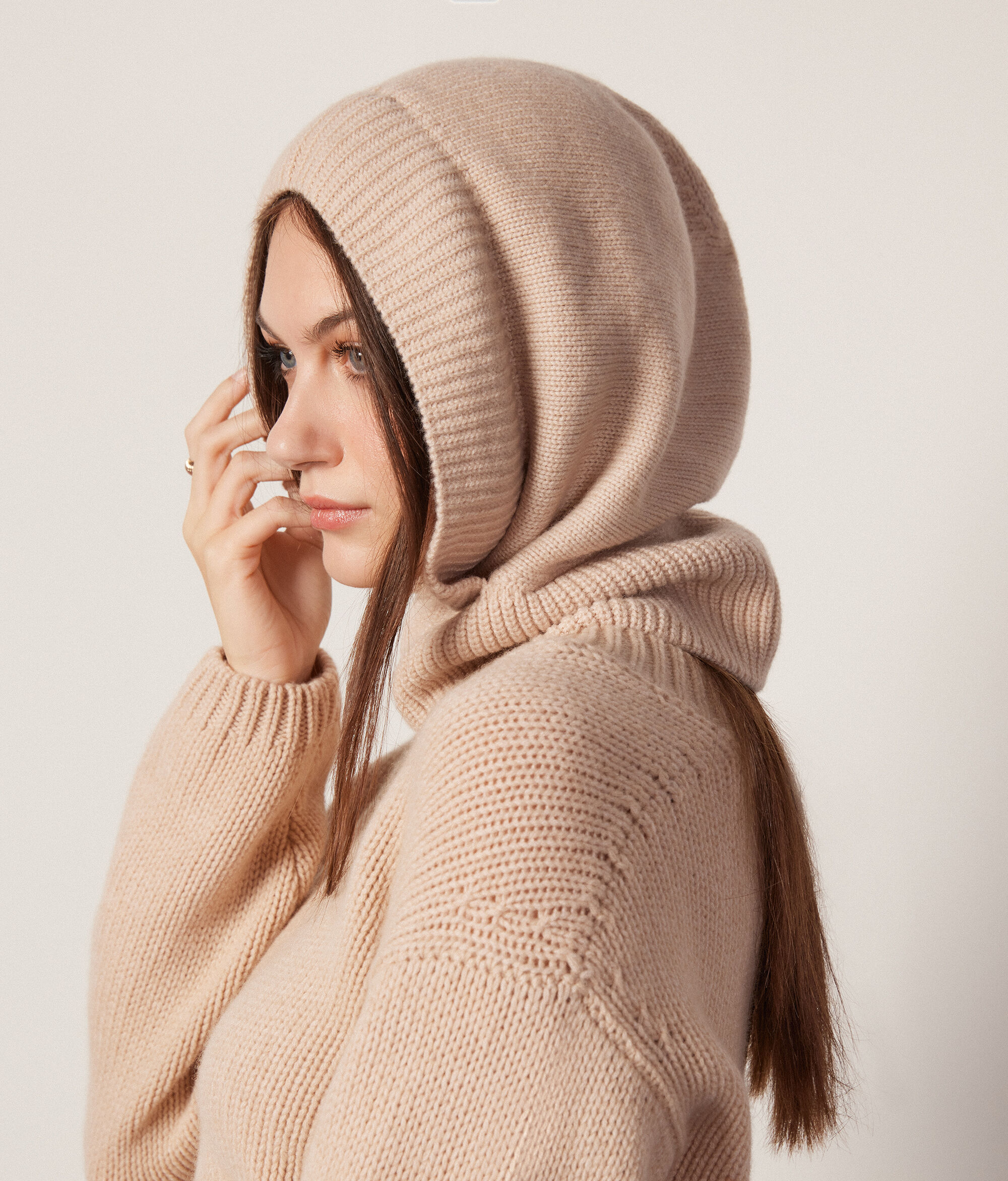 Κουκούλα από Ultrasoft Cashmere