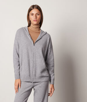 Dessuadora de Cashmere Ultrasoft amb caputxa