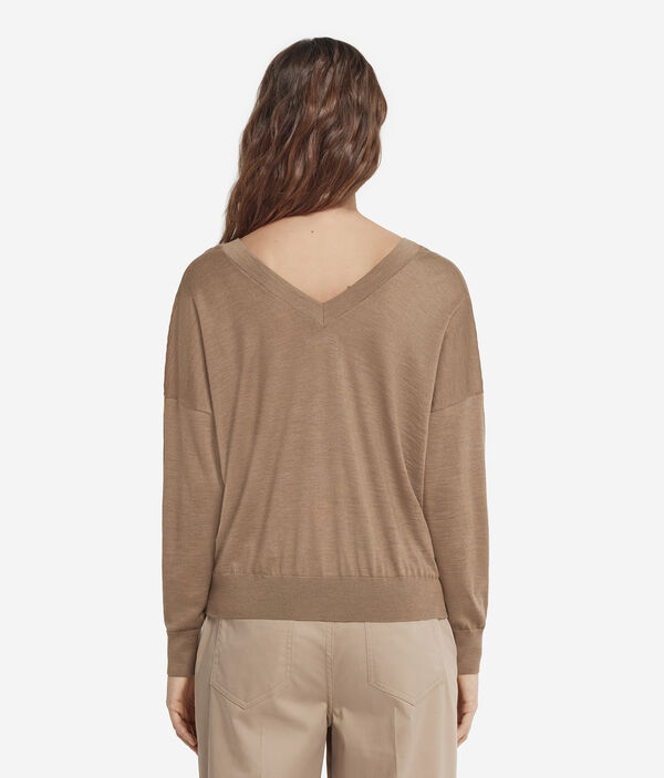 Пуловер из ультратонкого кашемира