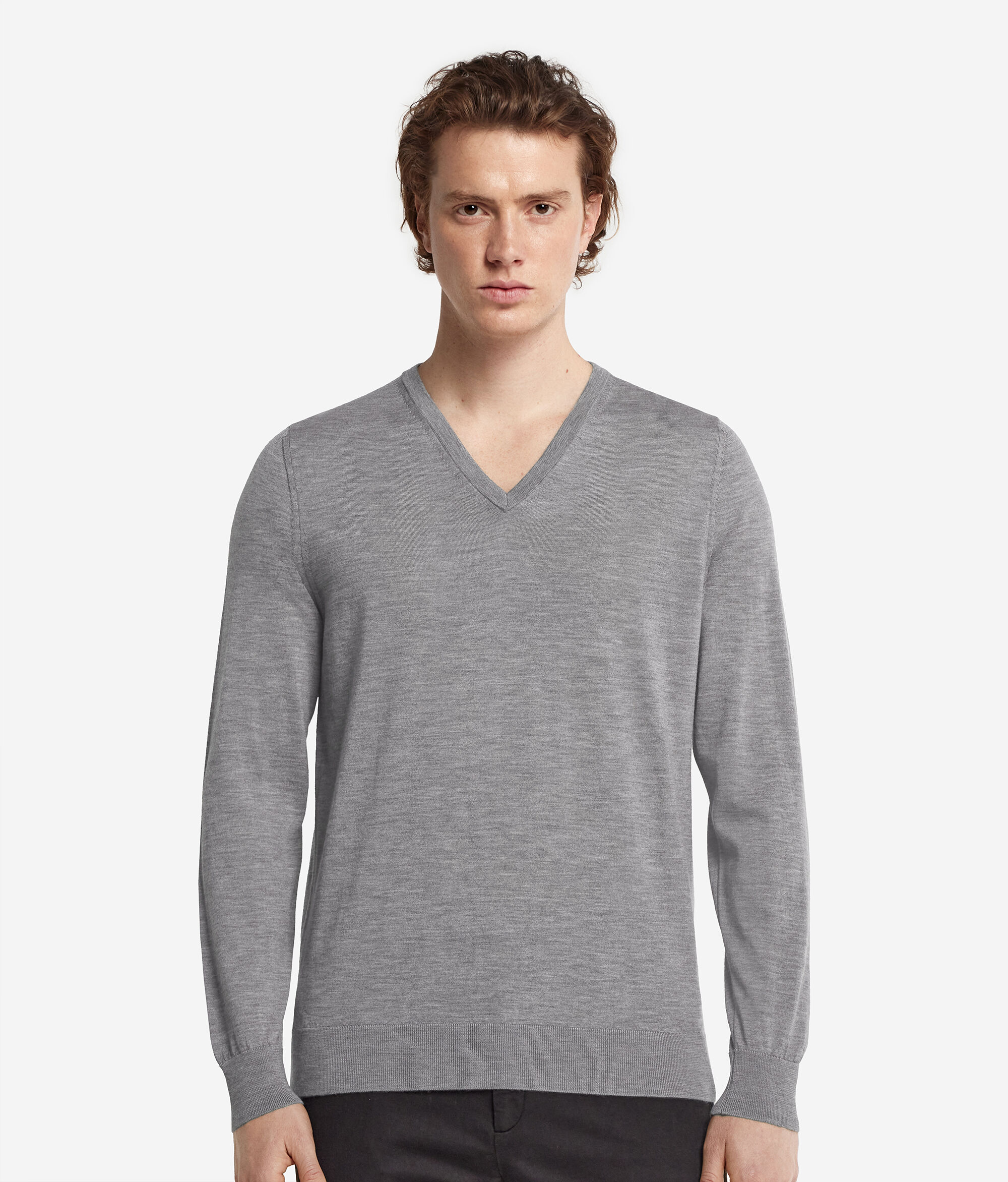 Ultrafine Cashmere V-Neck Jumper