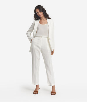 Linen Viscose Trousers