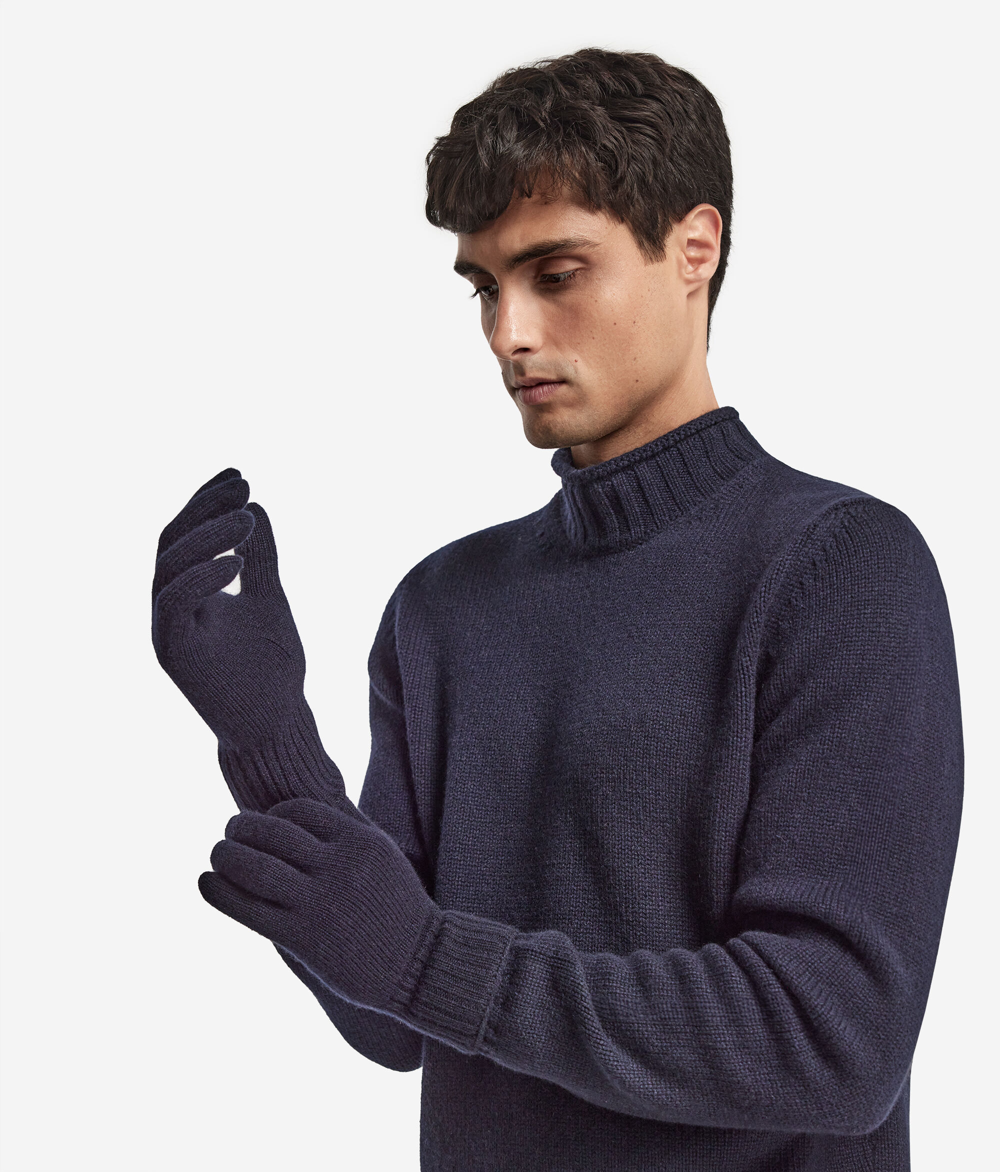 Сенсорные перчатки из кашемира