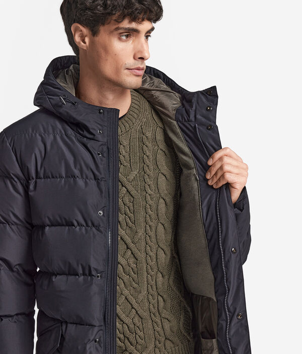 Парка с подкладкой из кашемира