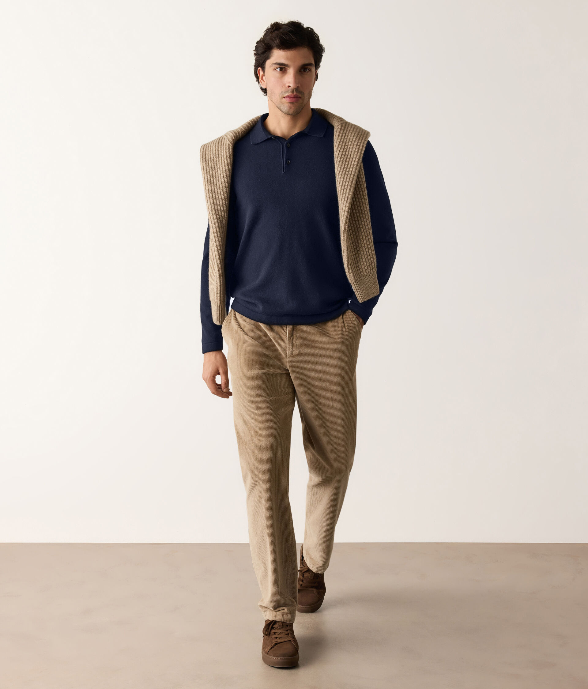 Long-Sleeved Cashmere Turtleneck