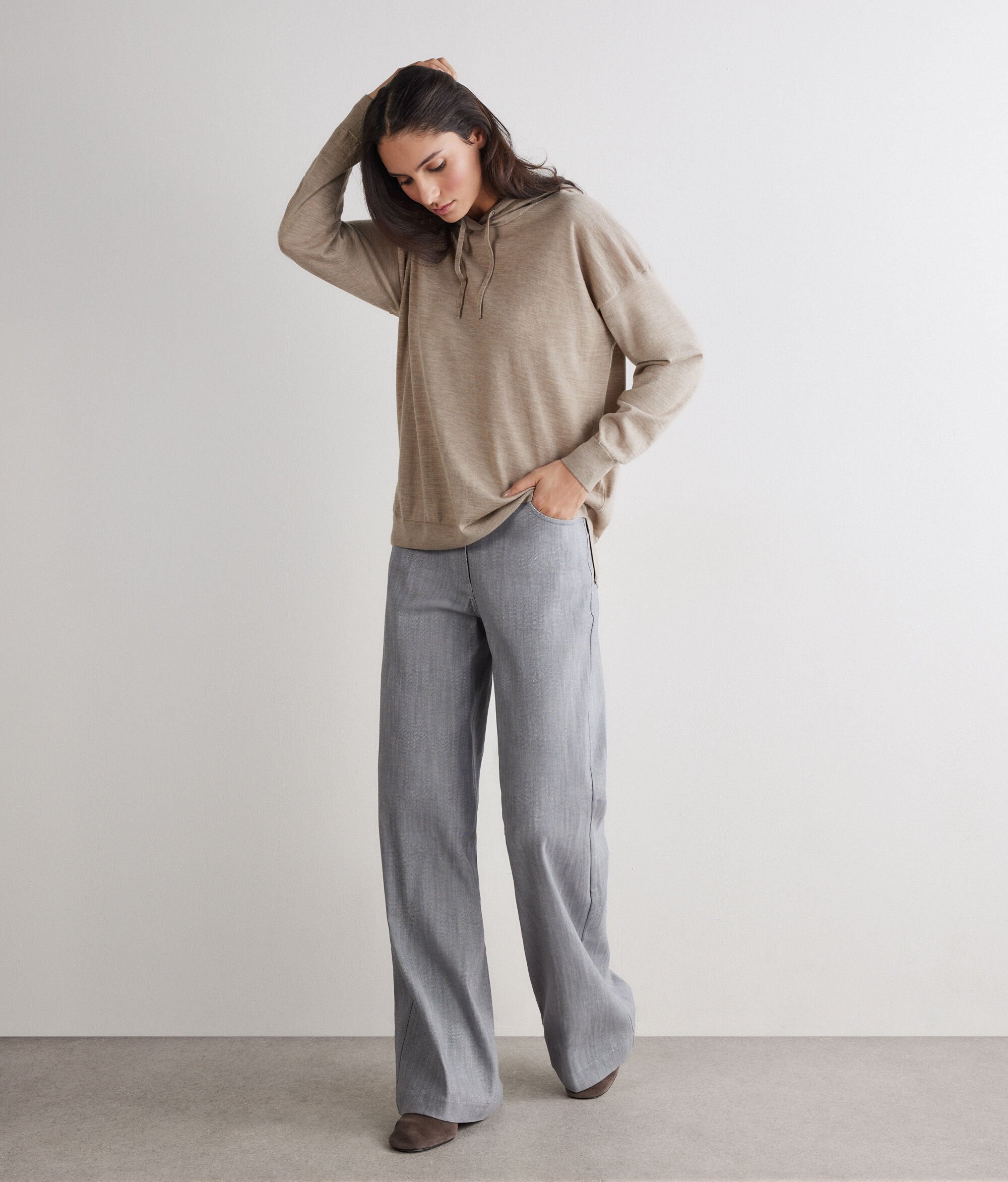 Ultra-Fine Cashmere Sweatshirt