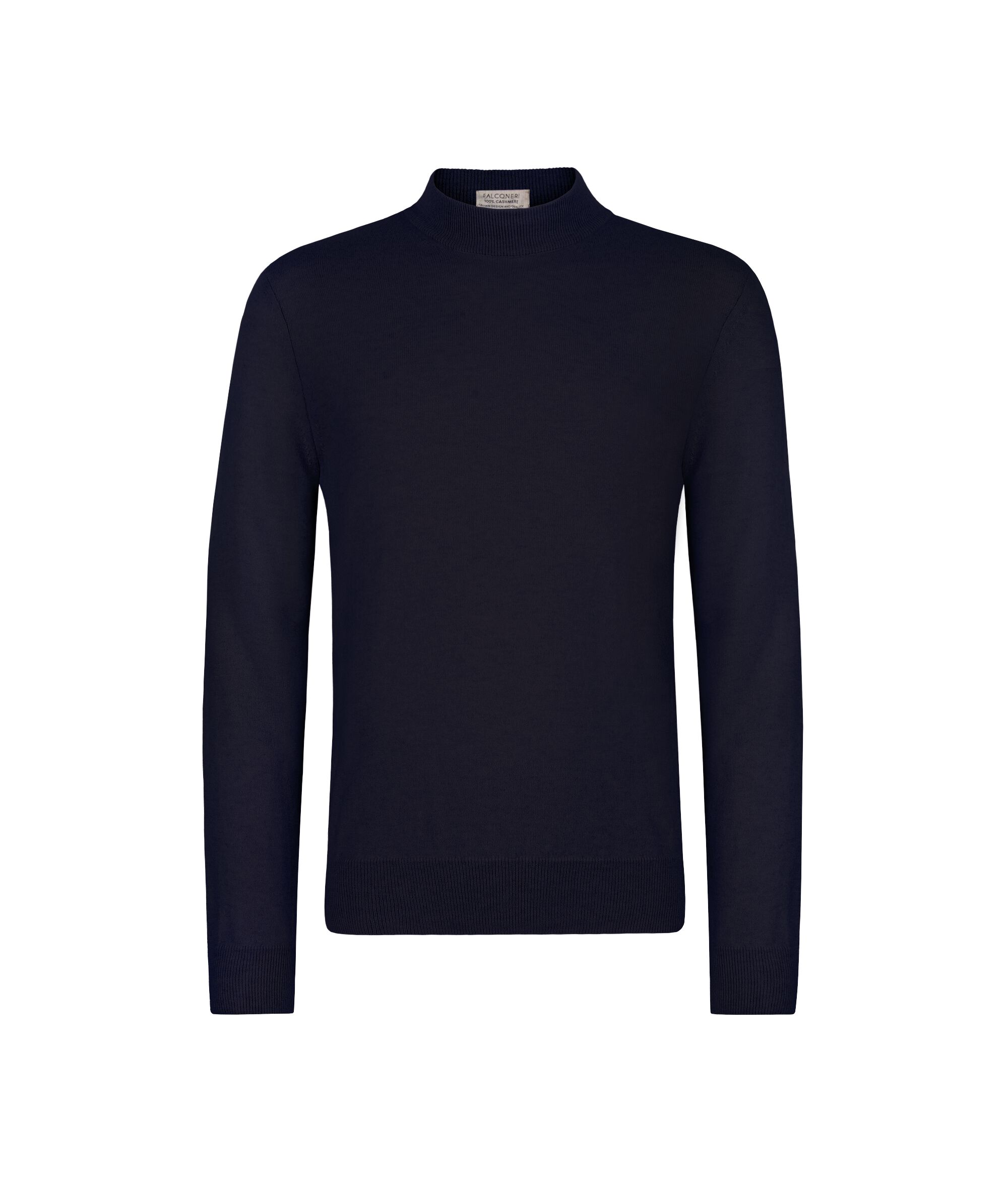 Pull à col montant en cachemire ultra-doux