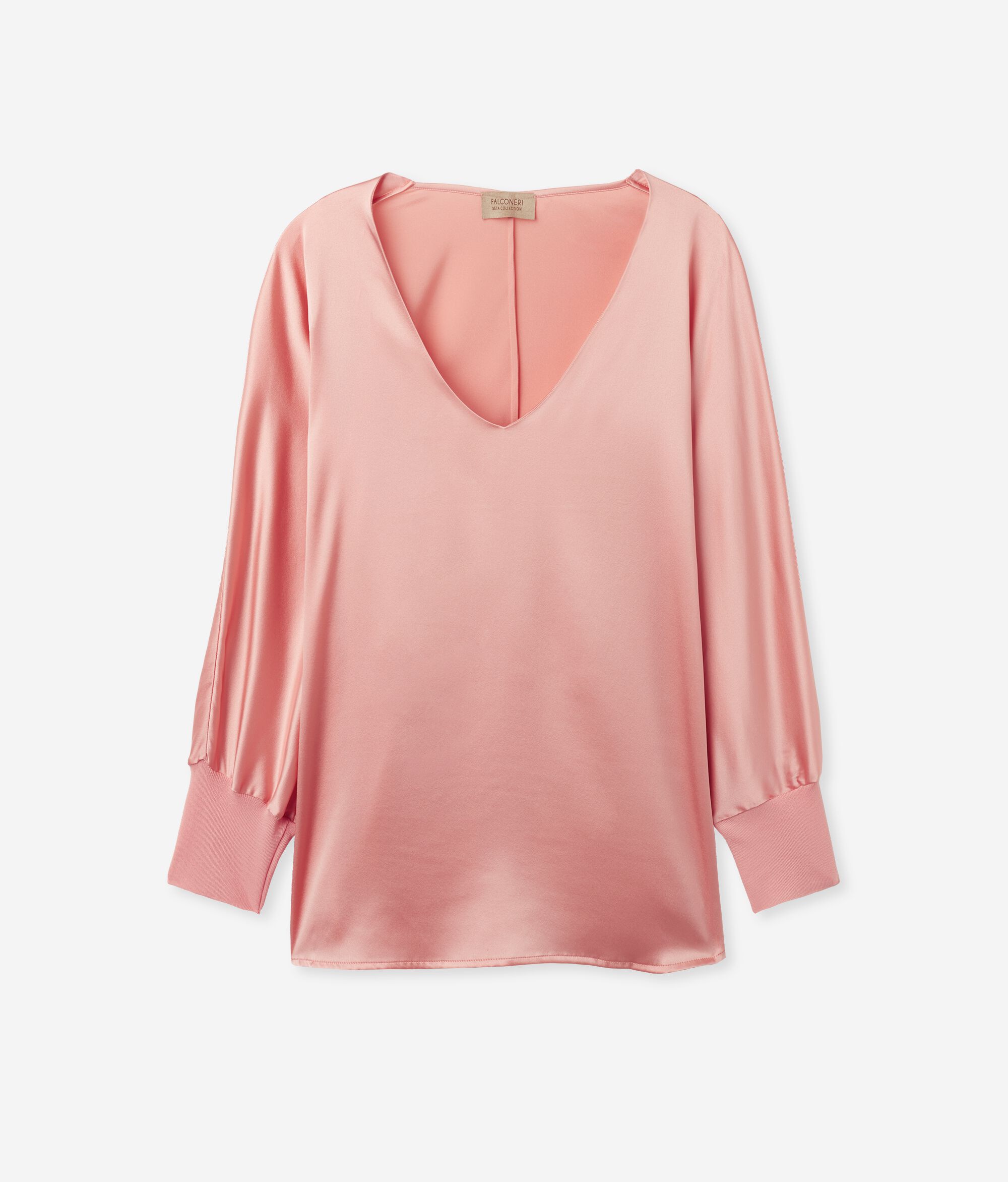 Onsoyours Donna Camicetta Chiffon Blusa Elegante Camicia Manica Lunga Camicetta Camicia Bavero Elegante Bluse A Bianco S