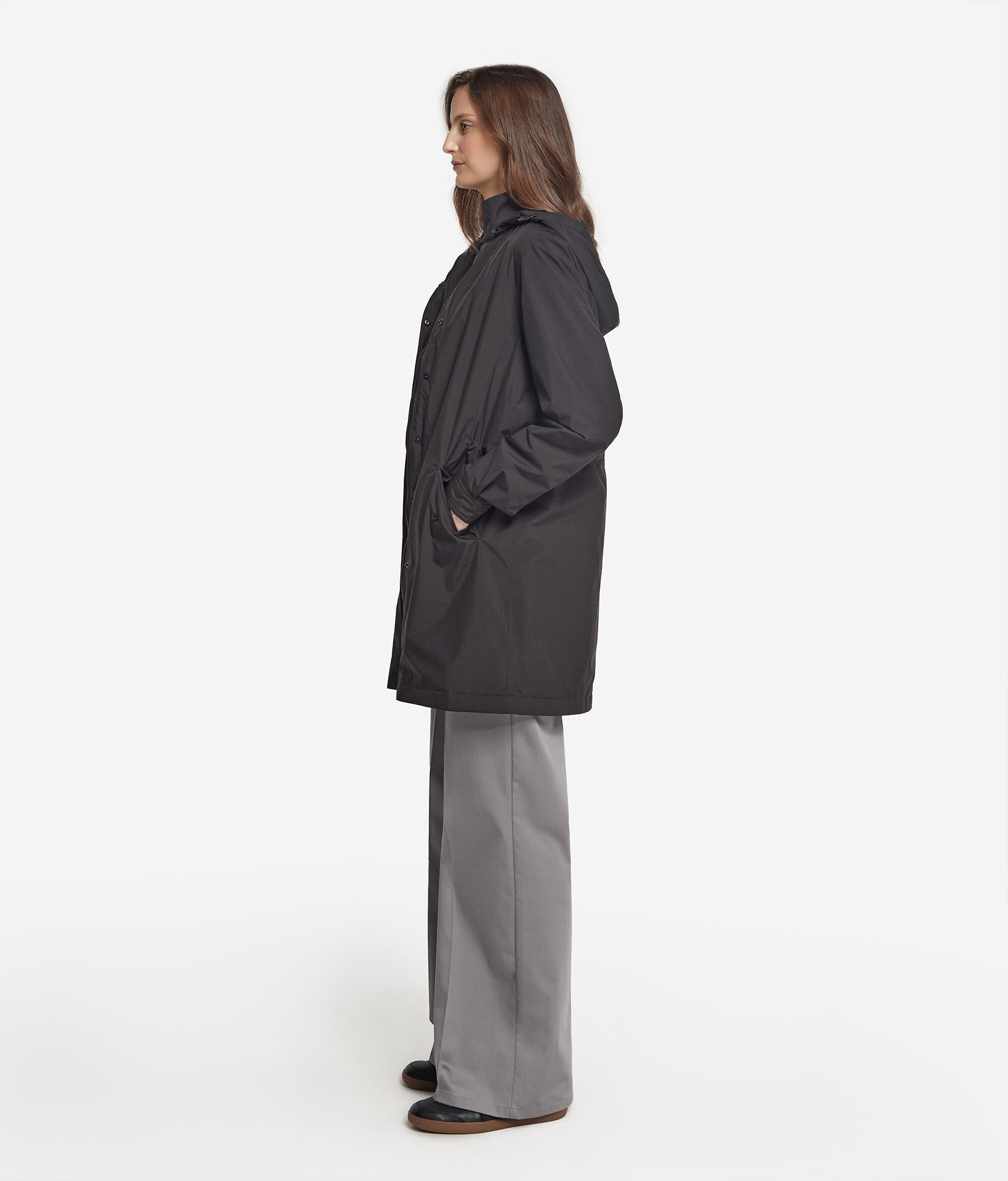 Funktionsjacke mit Tunnelzug