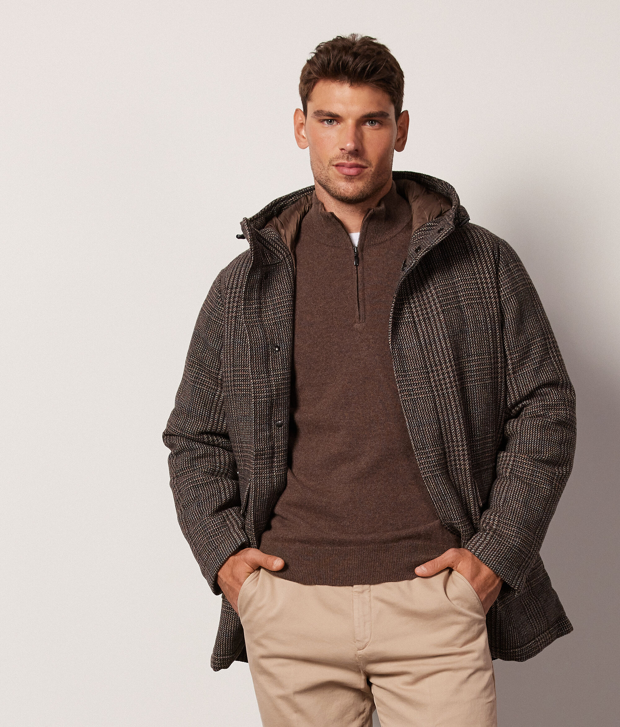Pull camionneur homme en cachemire ultra-doux