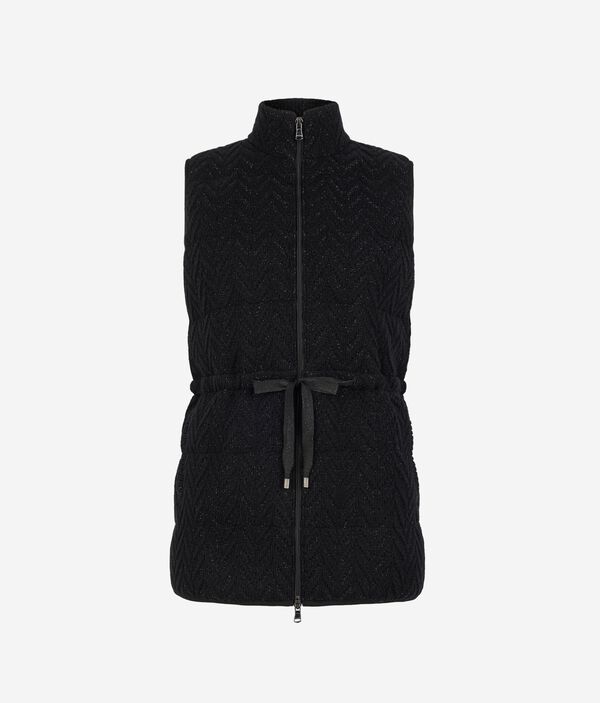 Пуховый жилет из кашемира