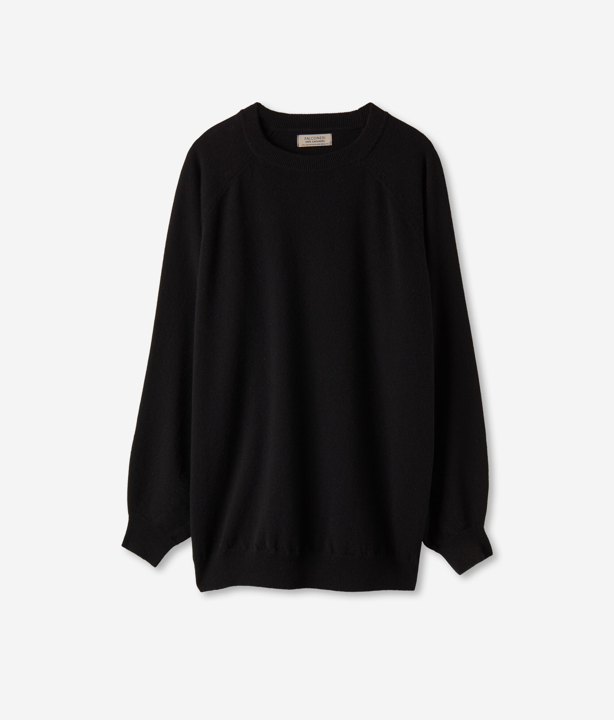 Удлинённый джемпер из ультрамягкого кашемира