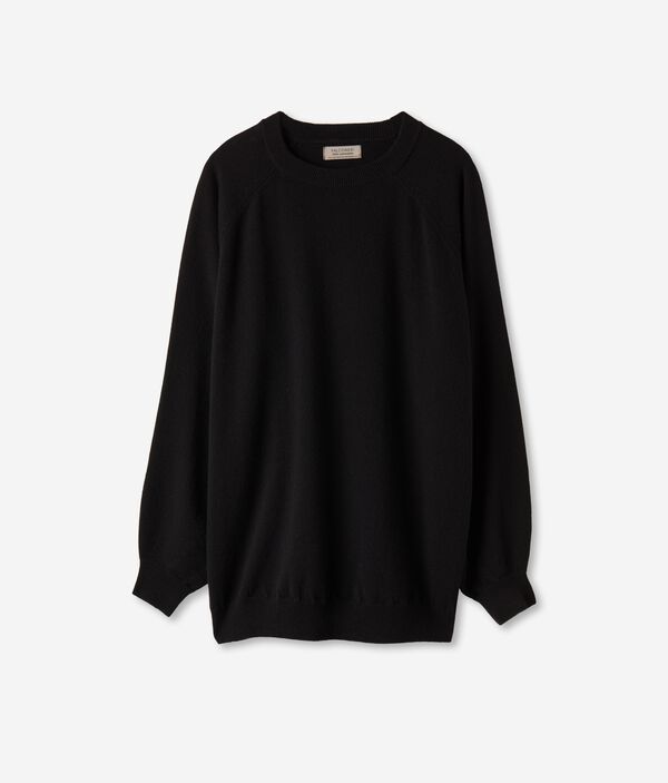 Удлинённый джемпер из ультрамягкого кашемира