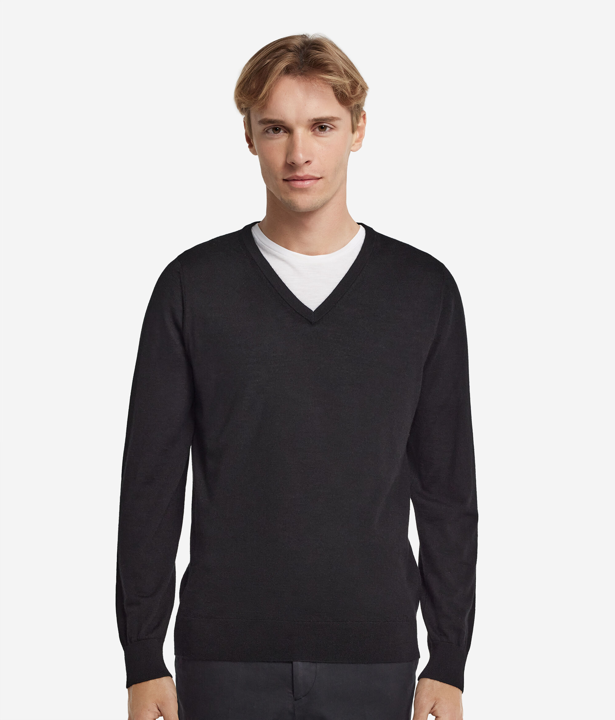 Ultrafine Cashmere V-Neck Jumper