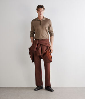 Silkfine Cashmere polo shirt