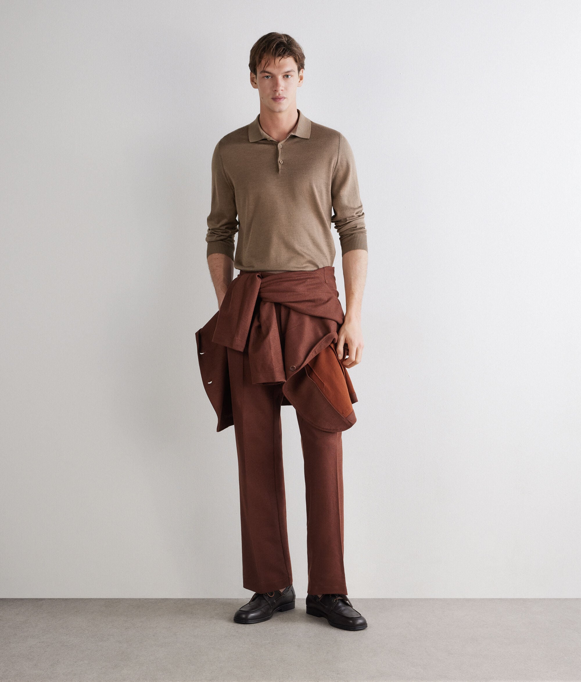 Silkfine Cashmere μπλούζα polo
