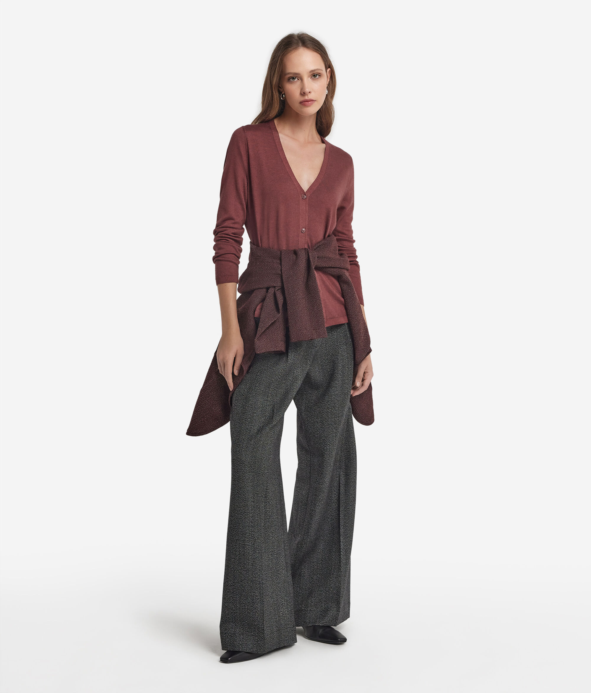 Ζακέτα με Λαιμόκοψη V από Ultrafine Cashmere