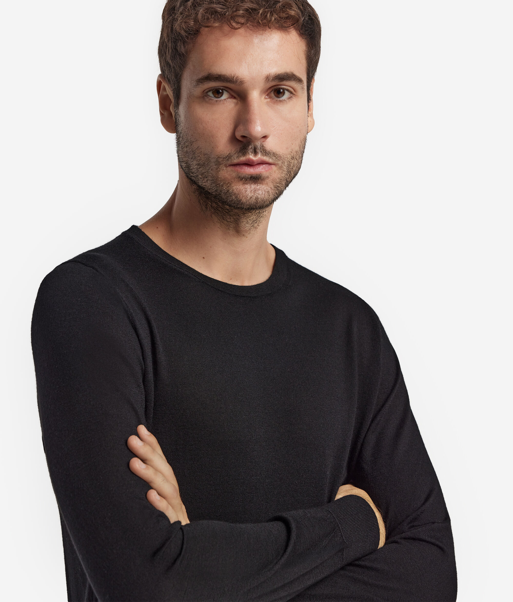 Ultrafine Cashmere Crewneck Sweater | Falconeri