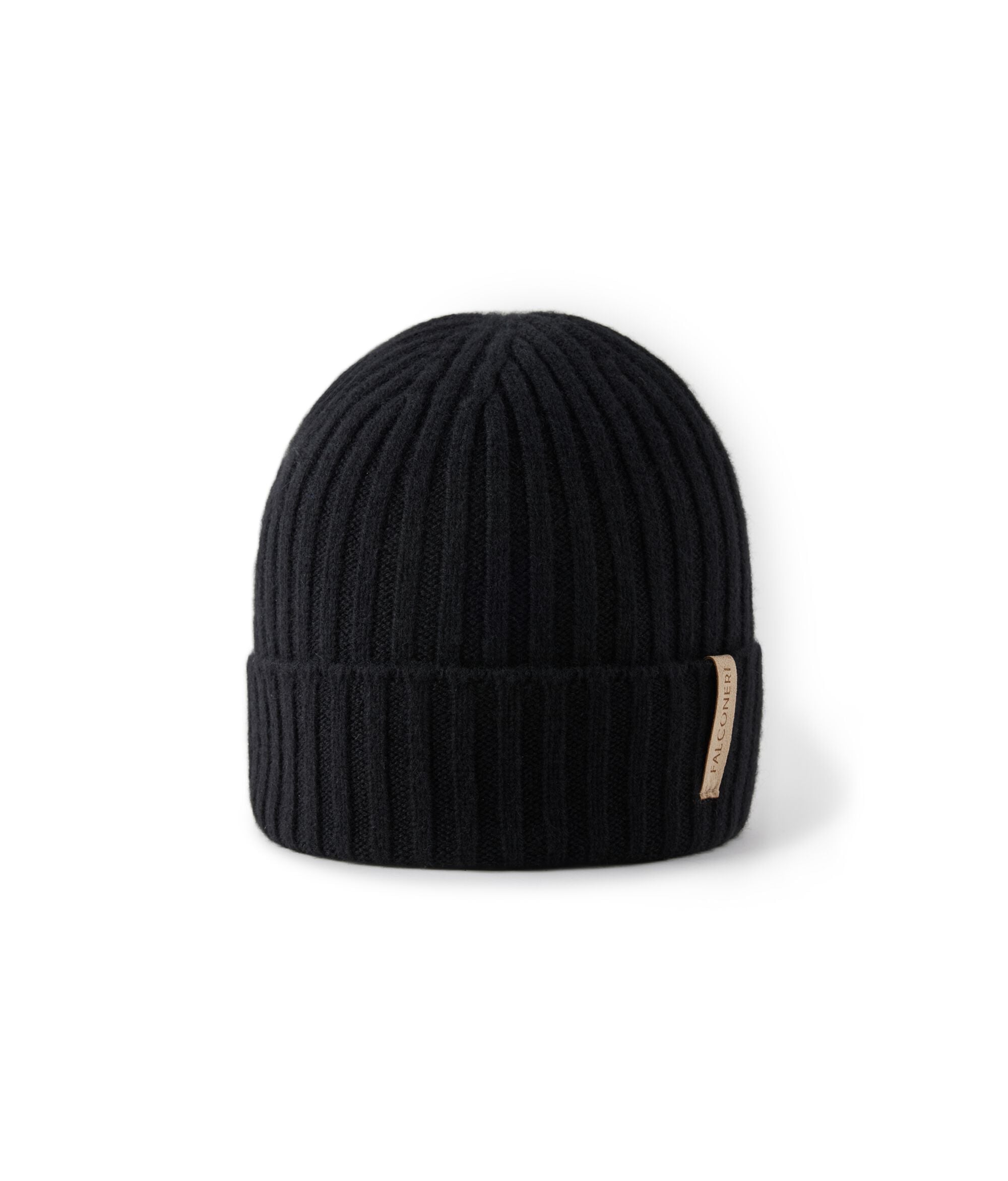 Bonnet côtelé en cachemire ultra-doux