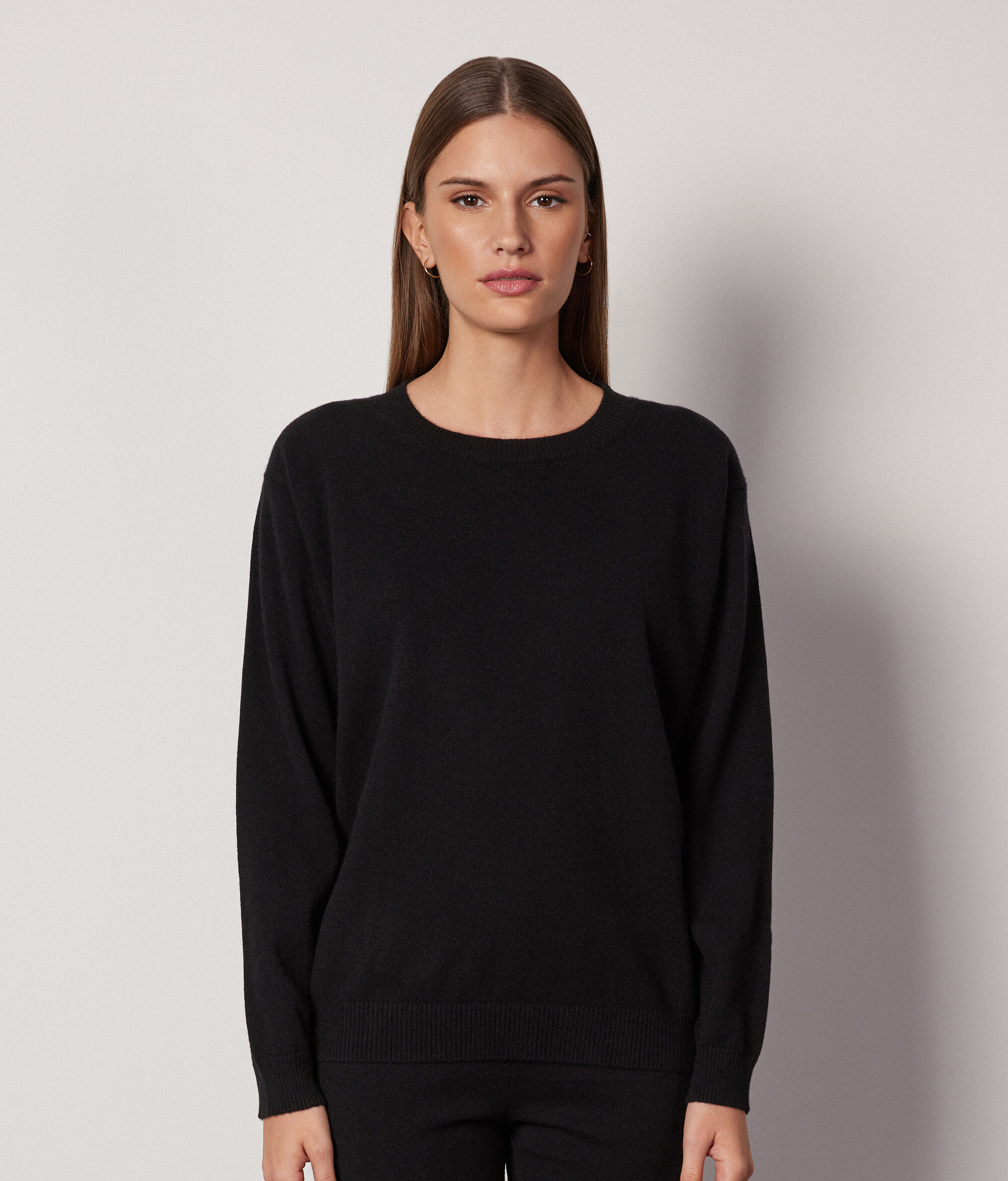 Jersei coll de barca de Cashmere Ultrasoft