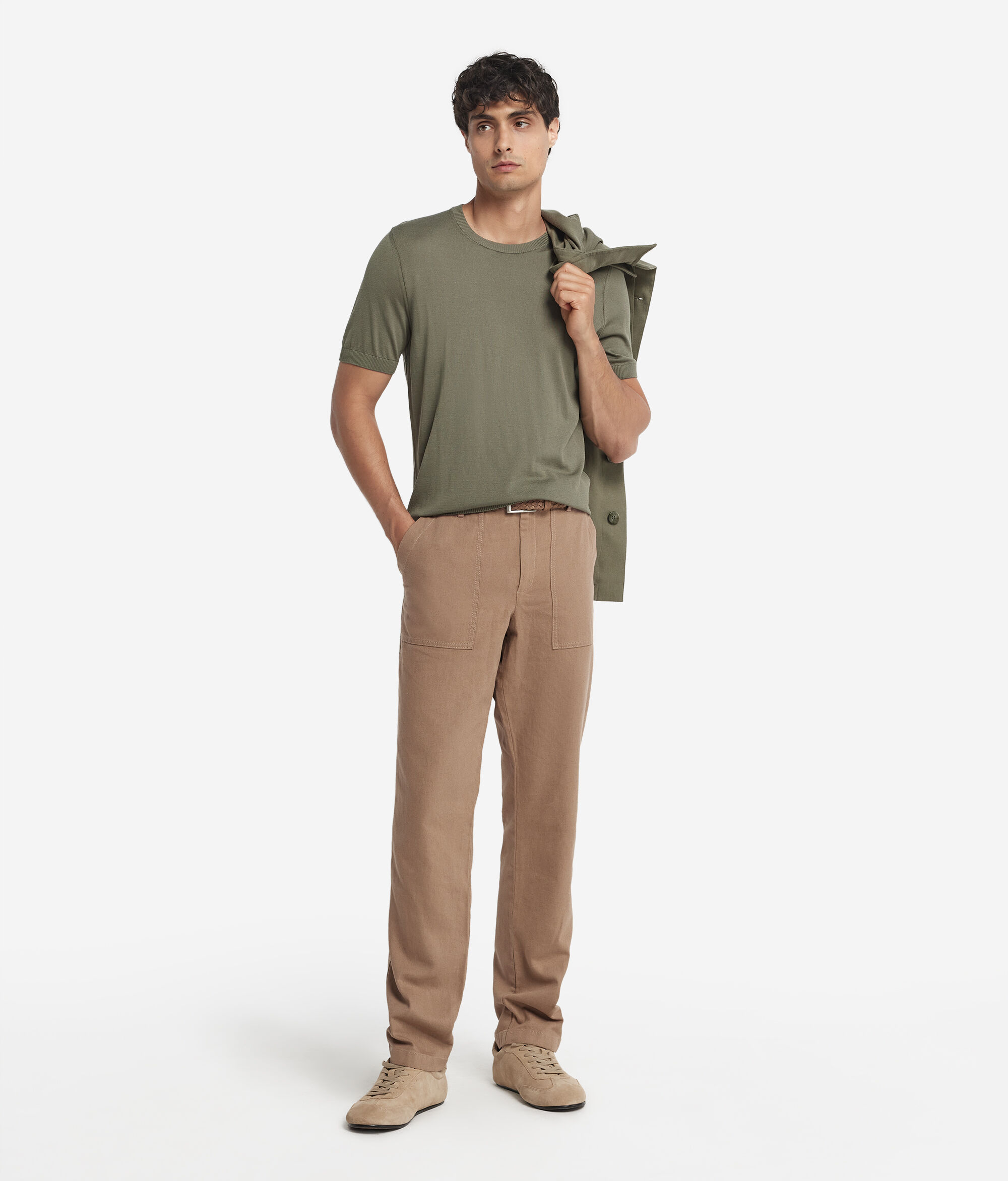 Κοντομάνικο T-Shirt από Silk Cotton
