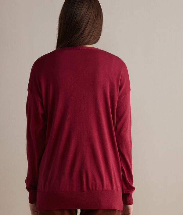 Cardigan 'Bea' in lana e seta main image 0