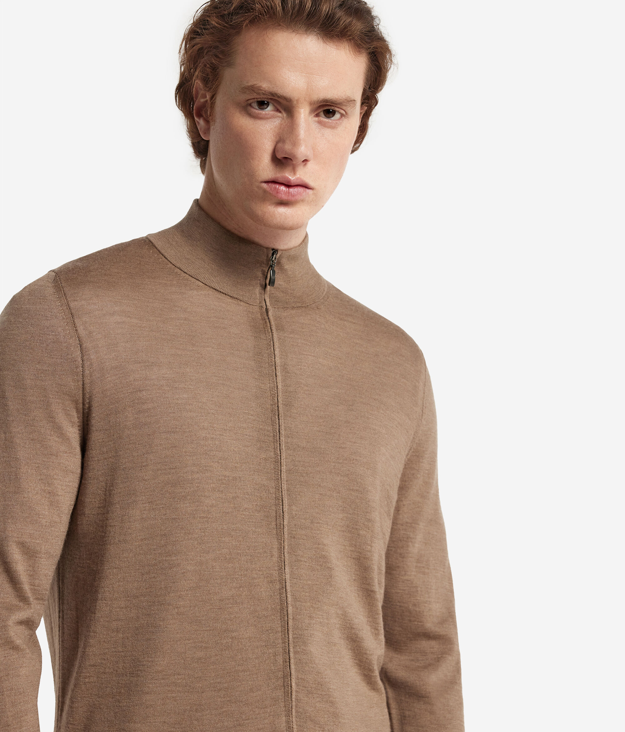 Кардиган на молнии из ультратонкого кашемира