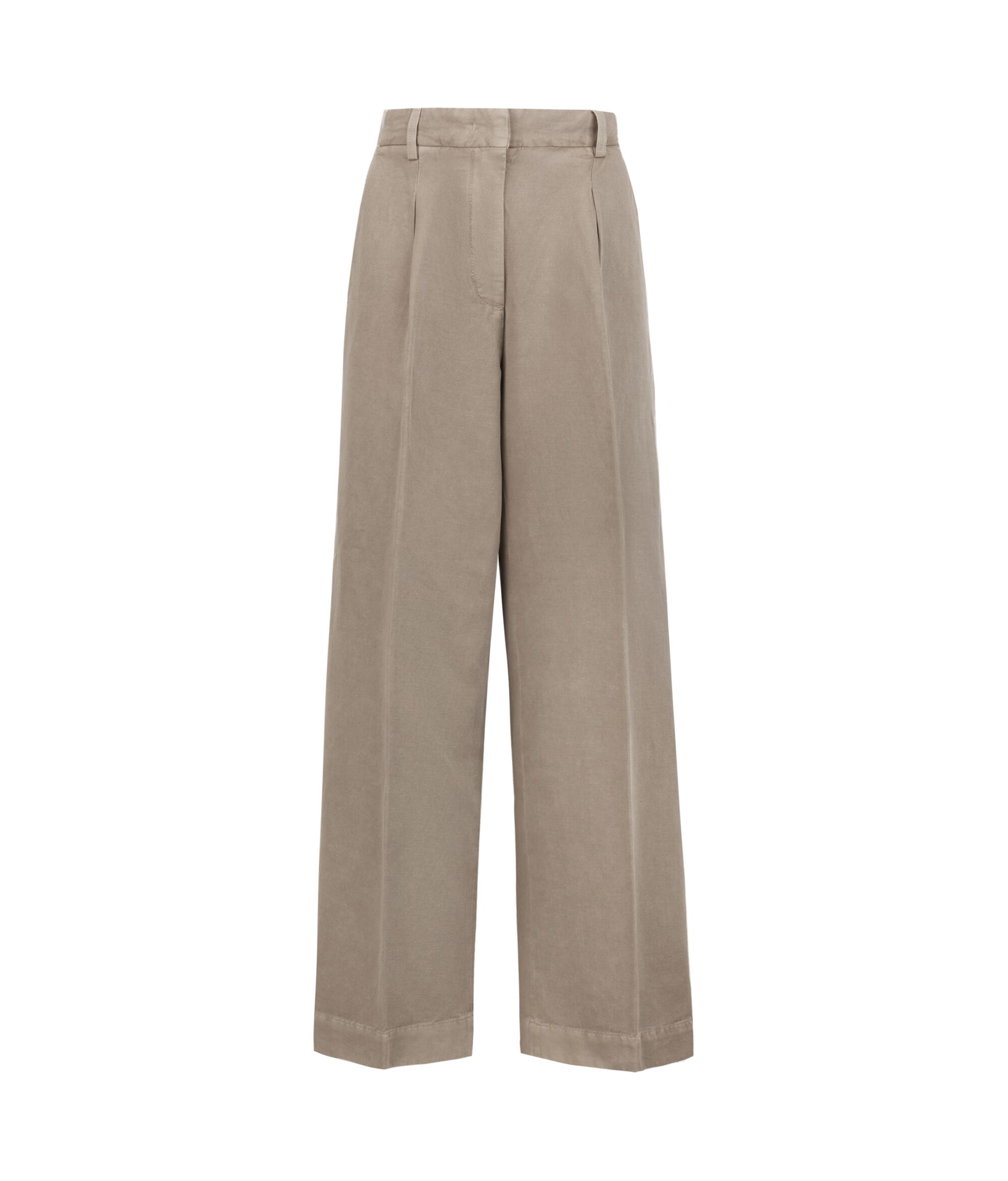 Pantalon large Terre minerali