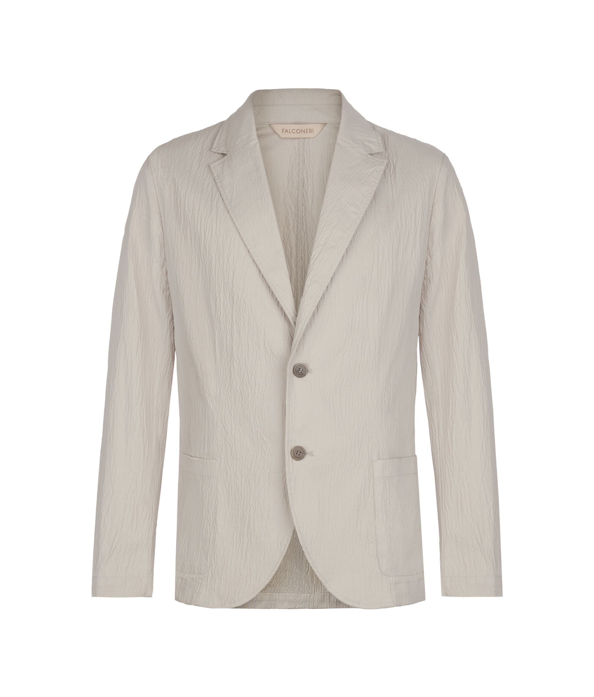 Seersucker textured jacket