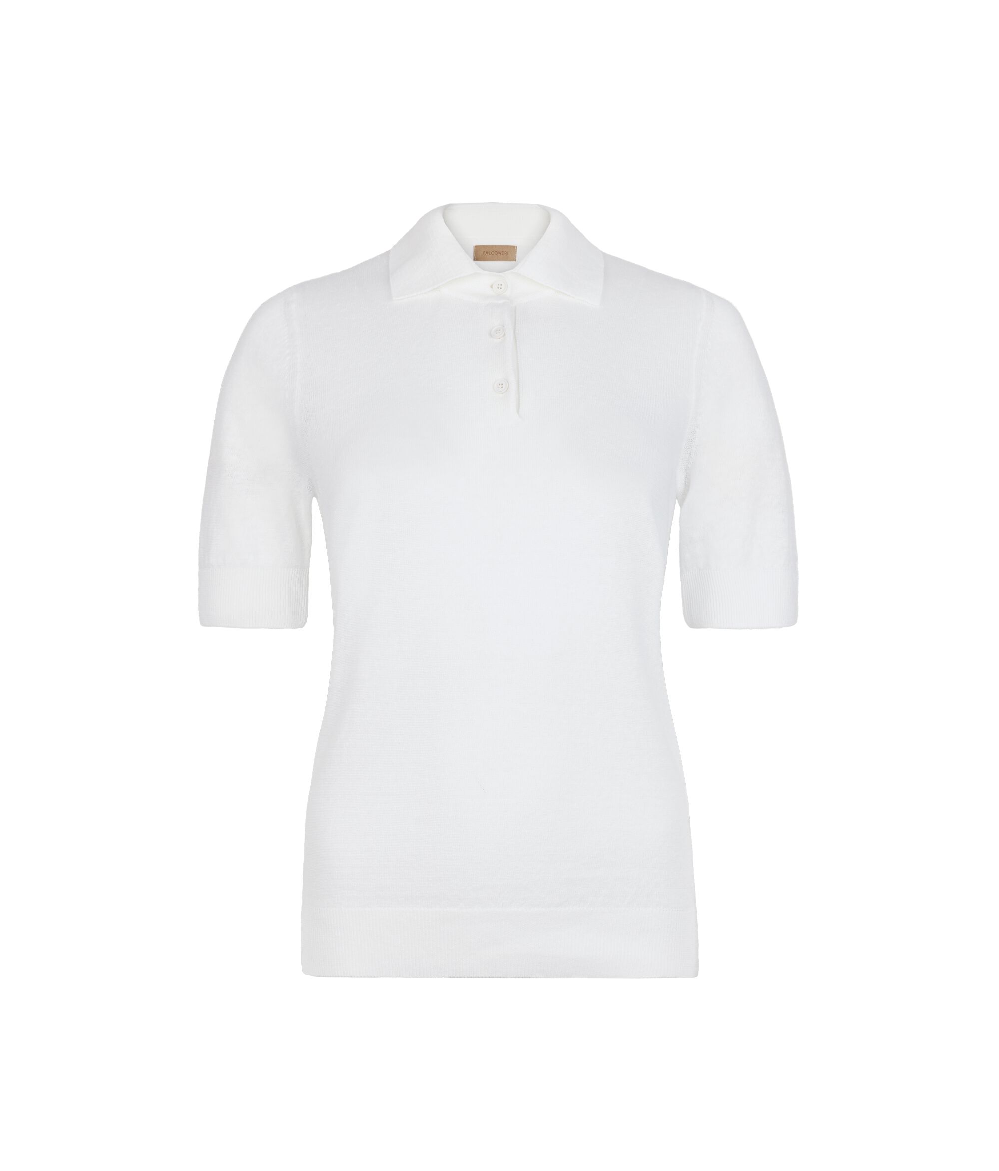 Polo de lino y algodón