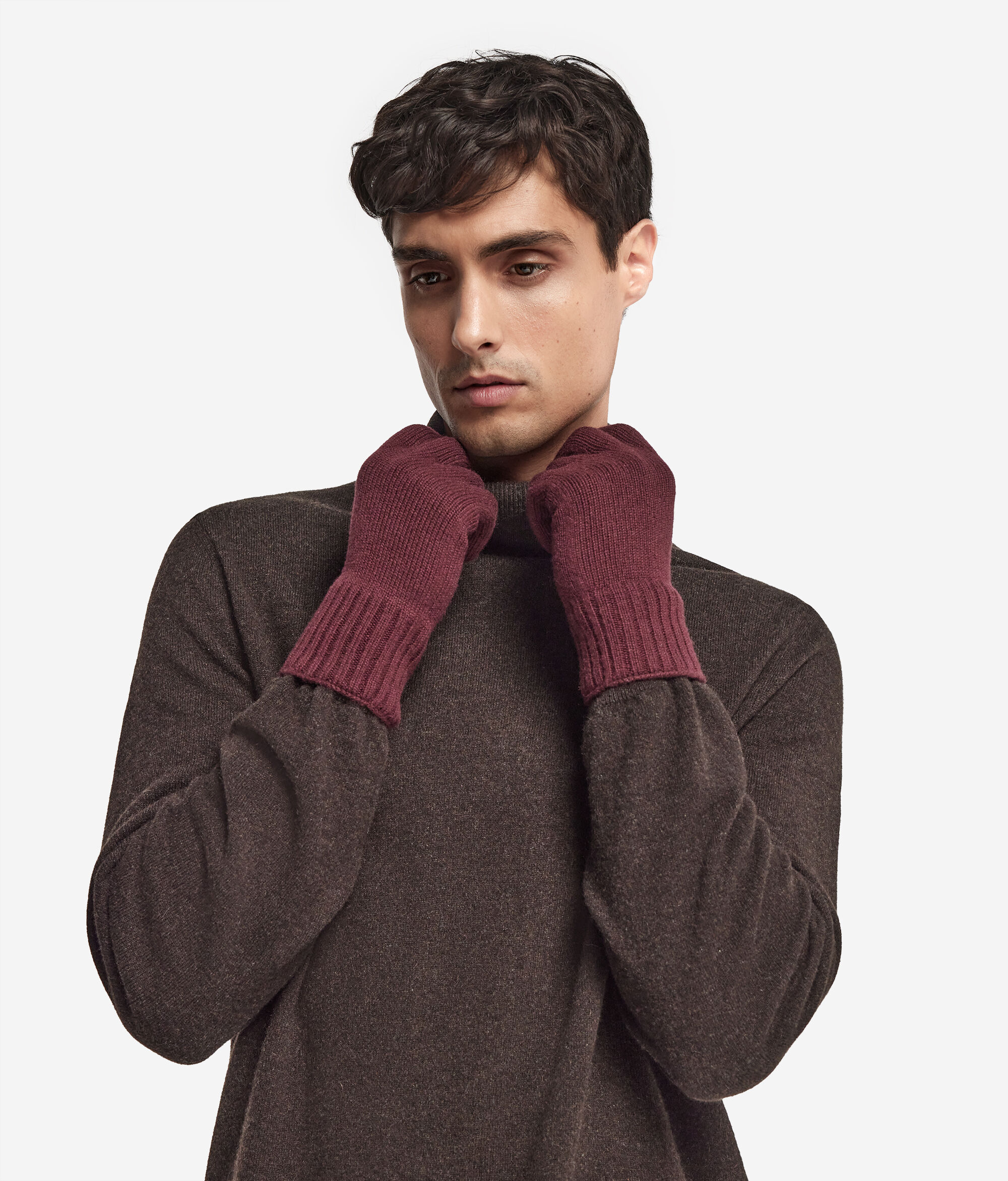 Gants tactiles en cachemire