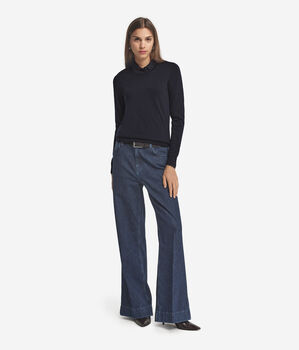 Round-Neck Ultrafine Cashmere Jumper