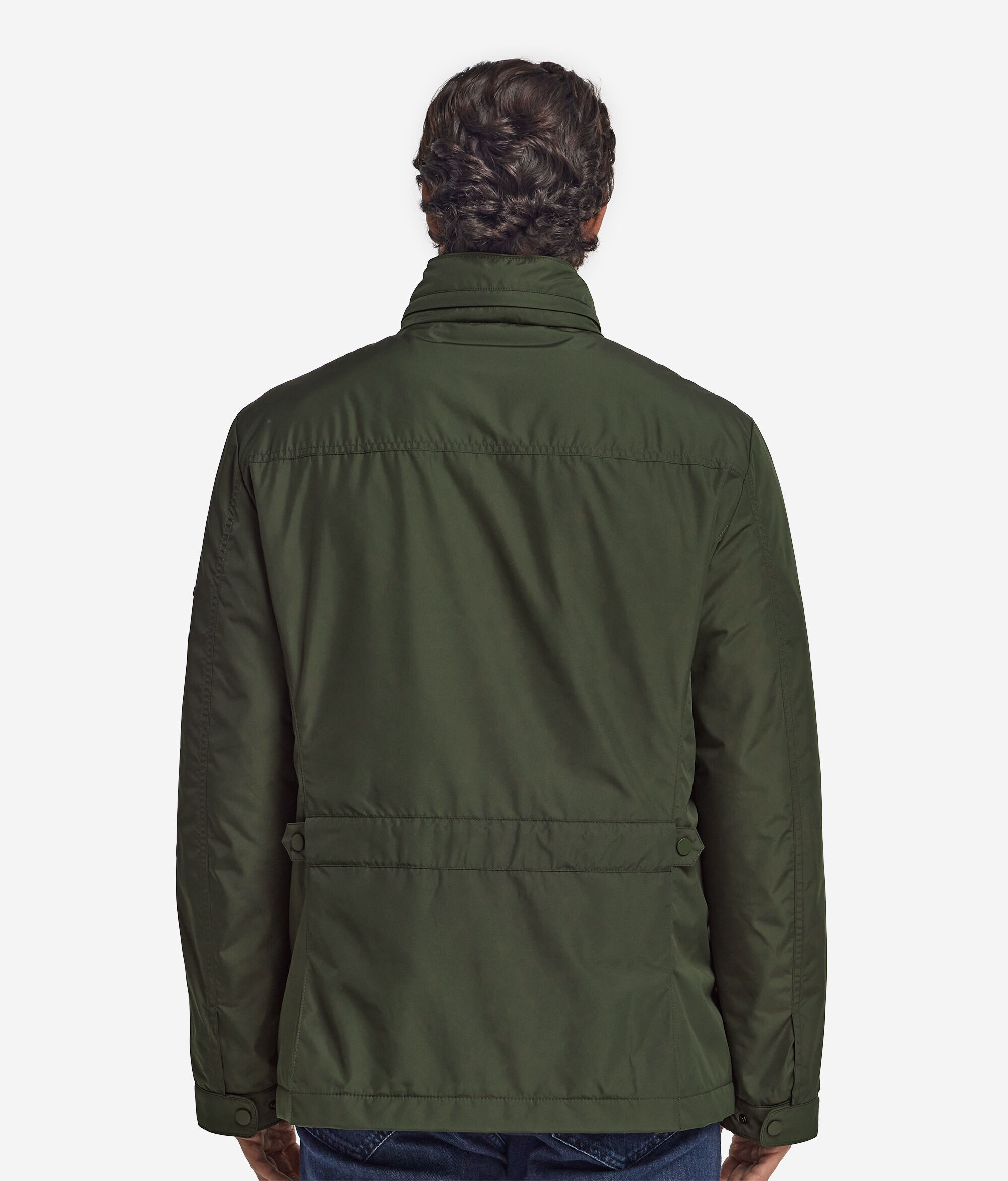 Cashmere Technical Fabric Safari Jacket