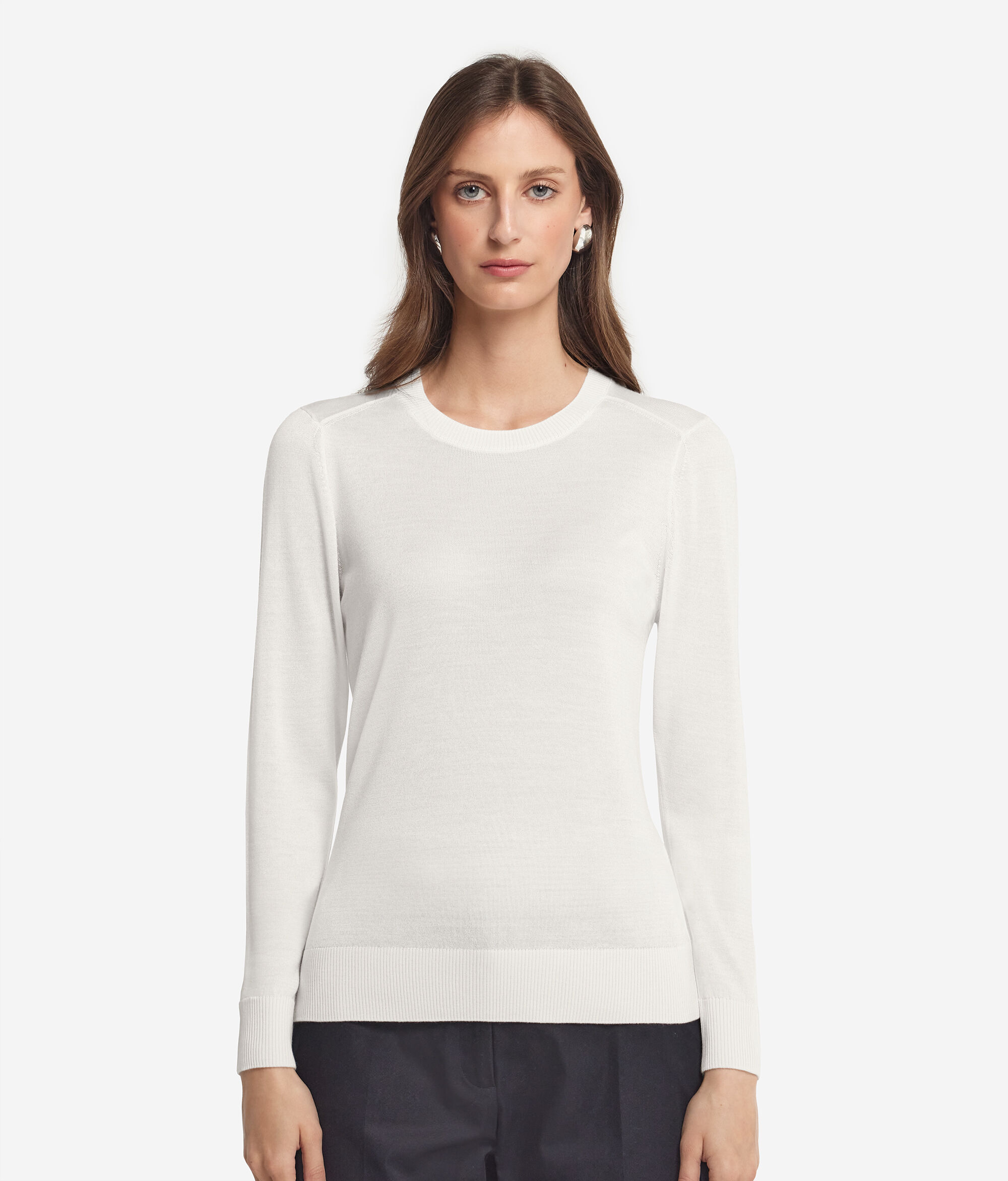 Cashmere and Silk Crewneck