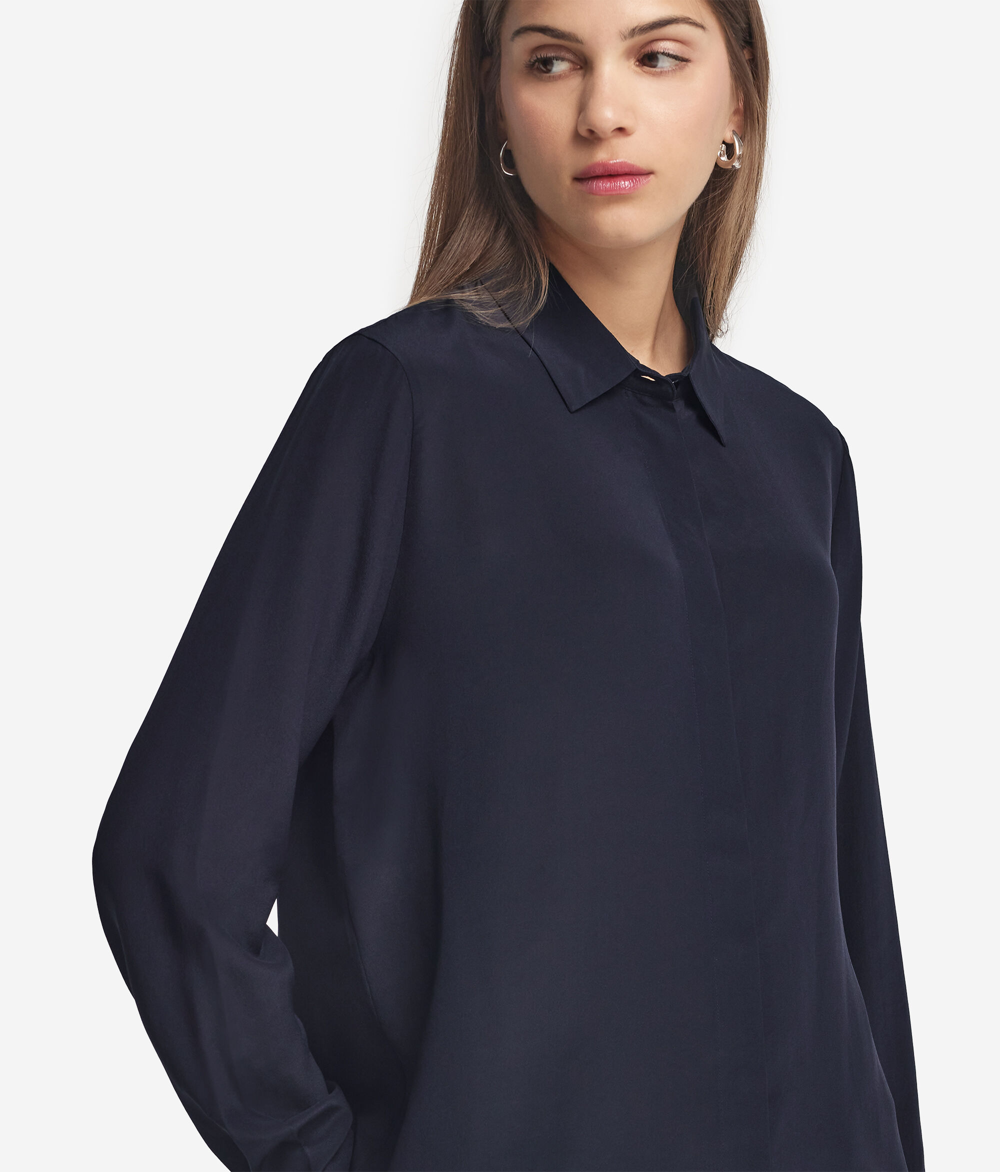 Chemise en soie femme