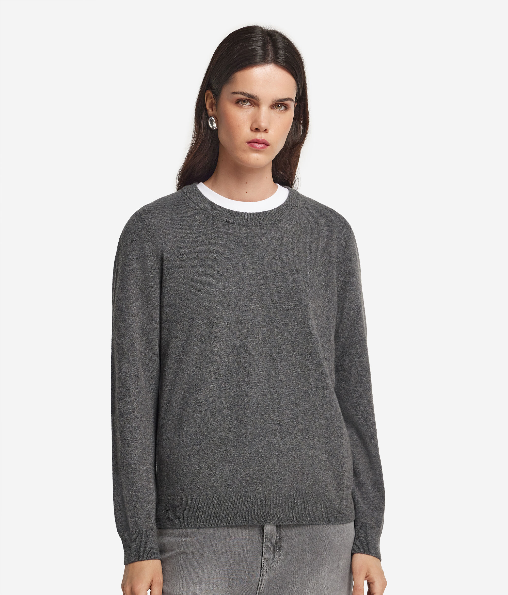 Maglia girocollo in Cashmere Ultrasoft