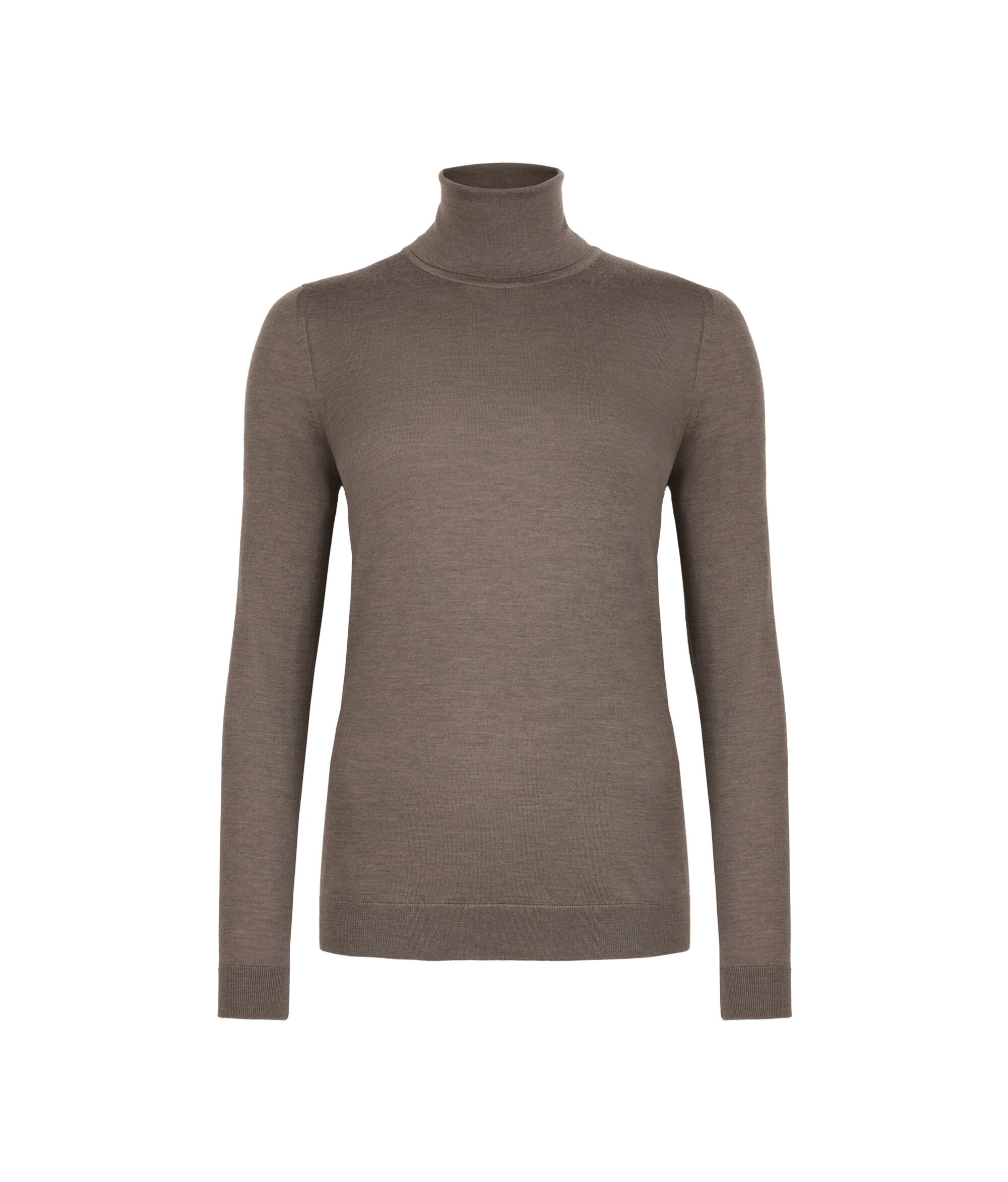 Col roulé femme en cachemire ultra-fin