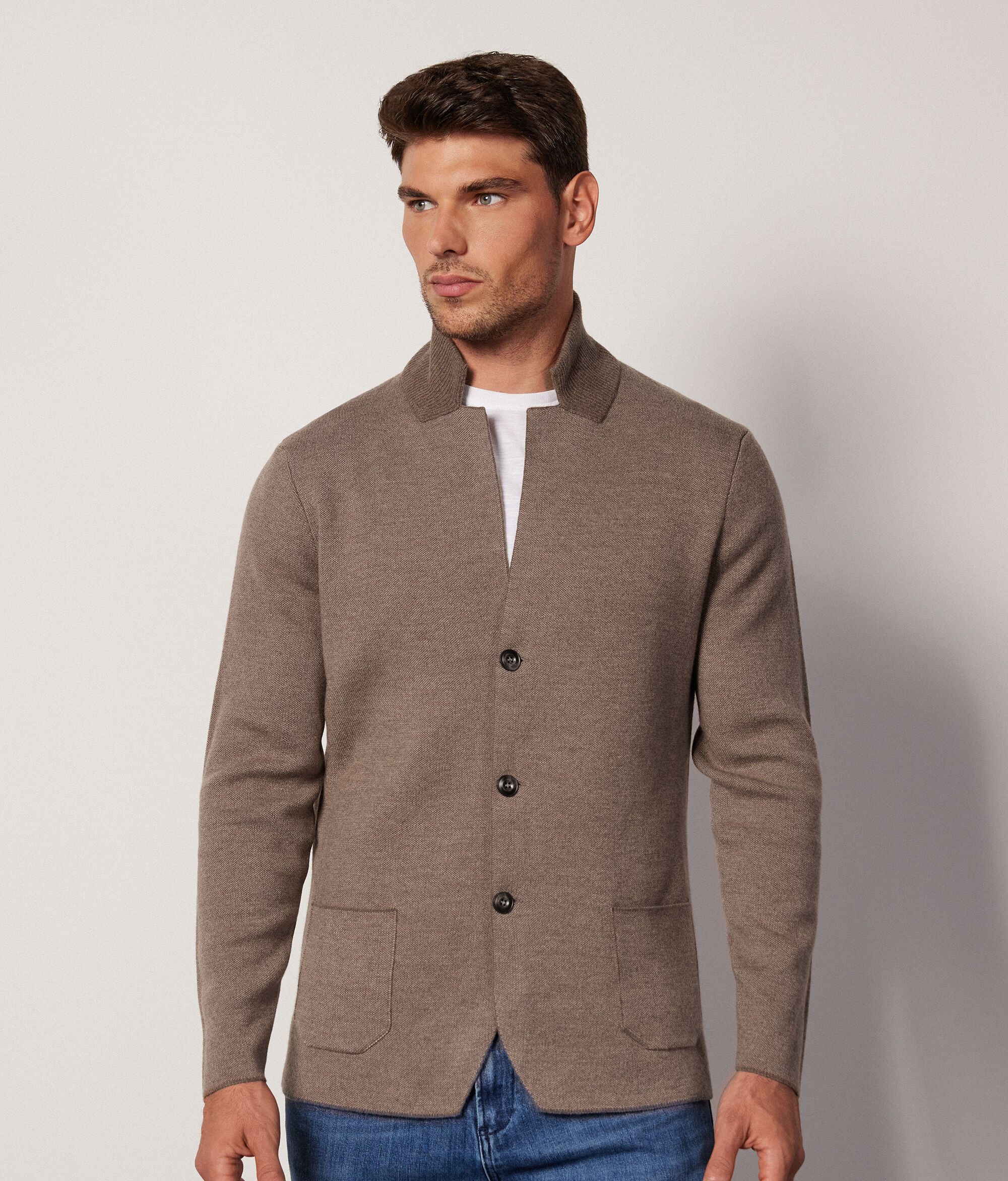 Veste en tweed