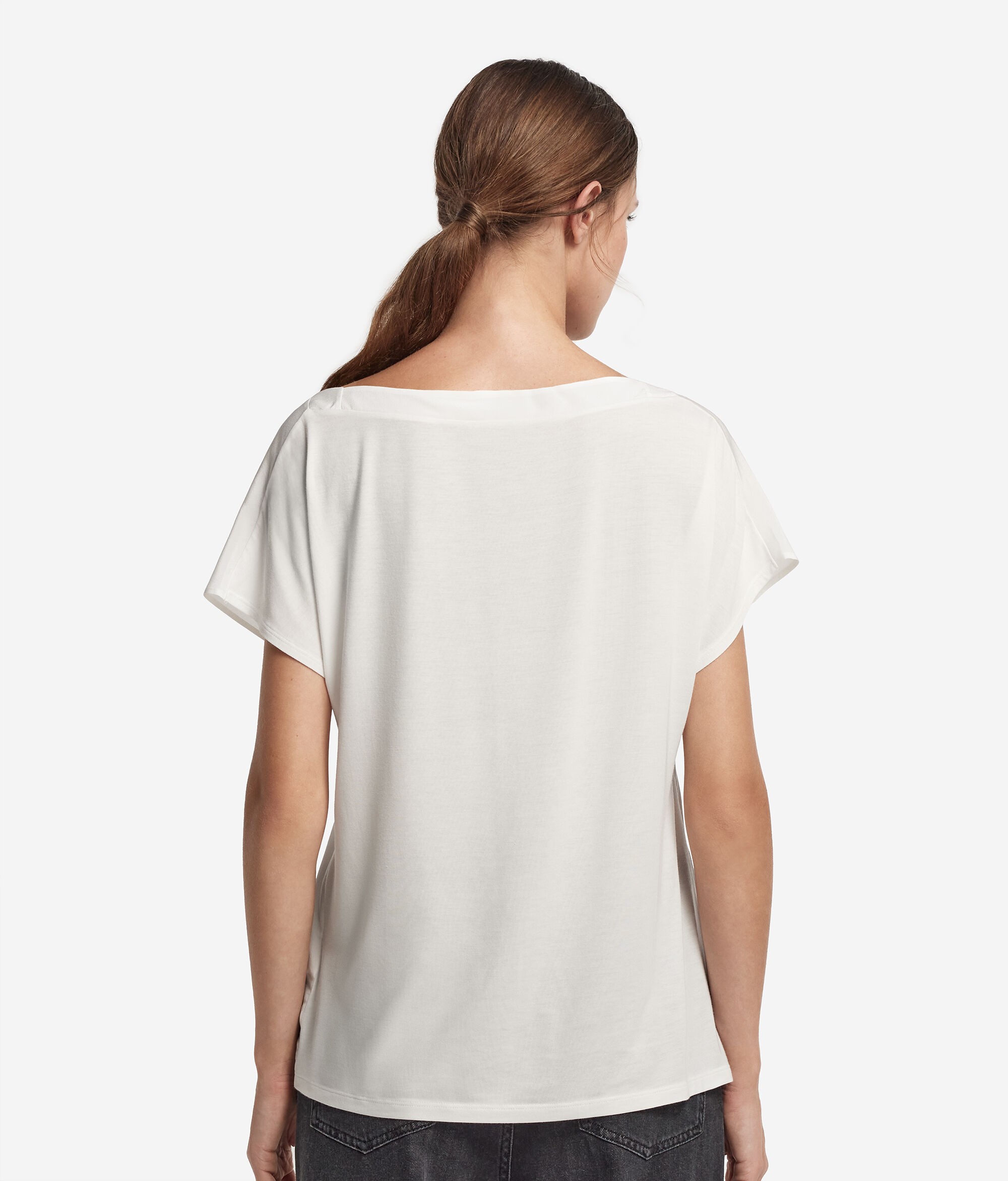 Блуза из шелка и модала