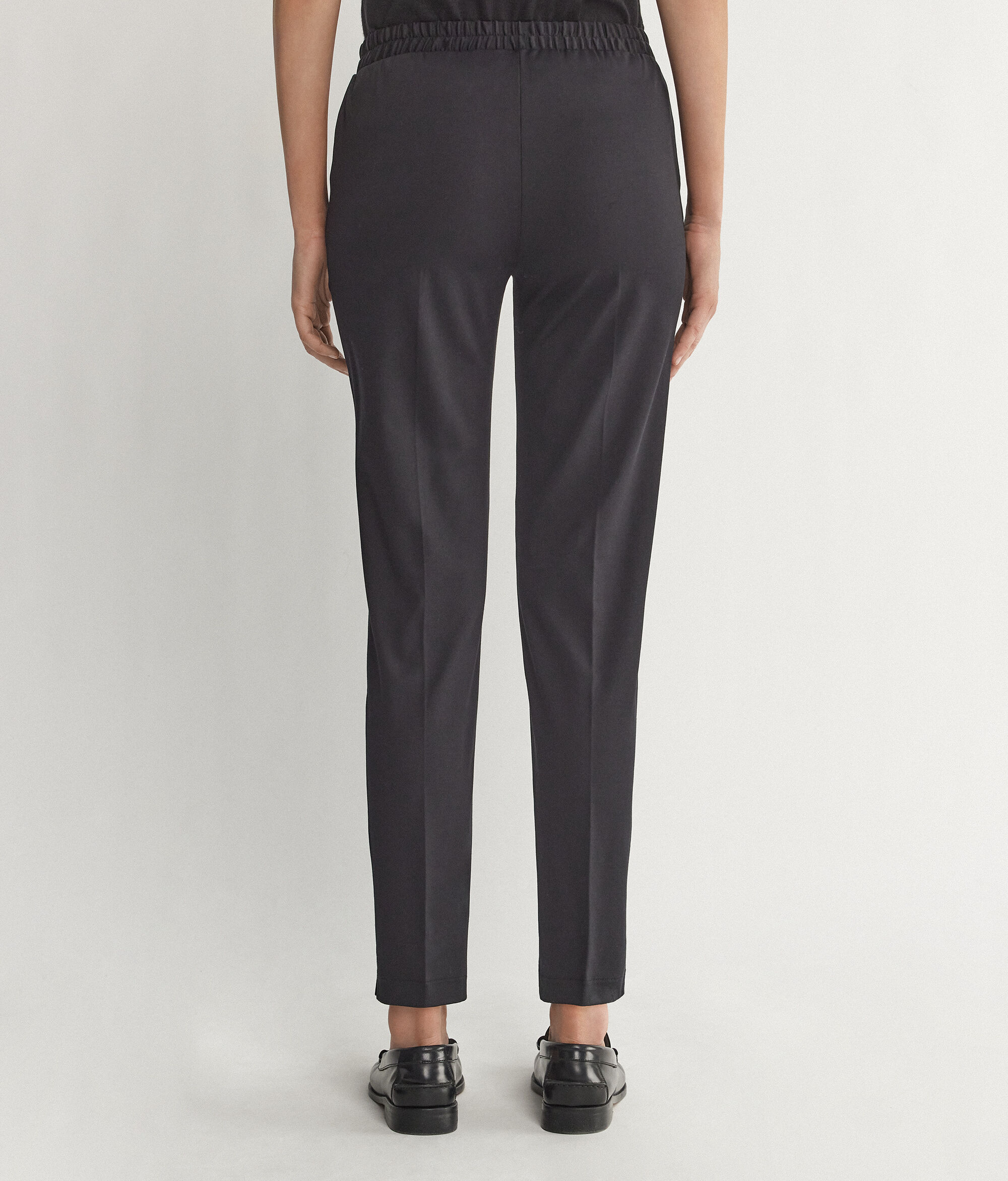 Cotton Cigarette Trousers